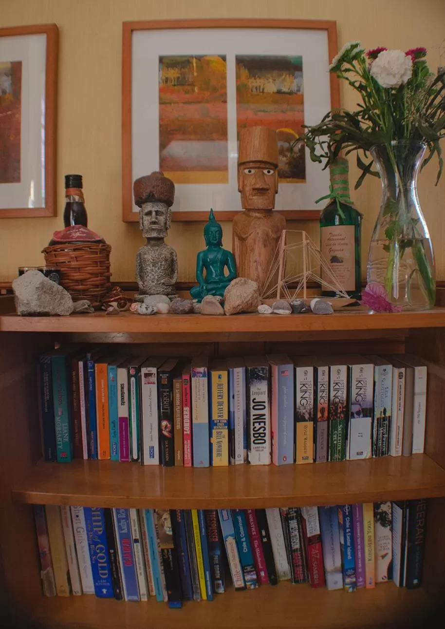 Living room in Hotel Manoir Atkinson