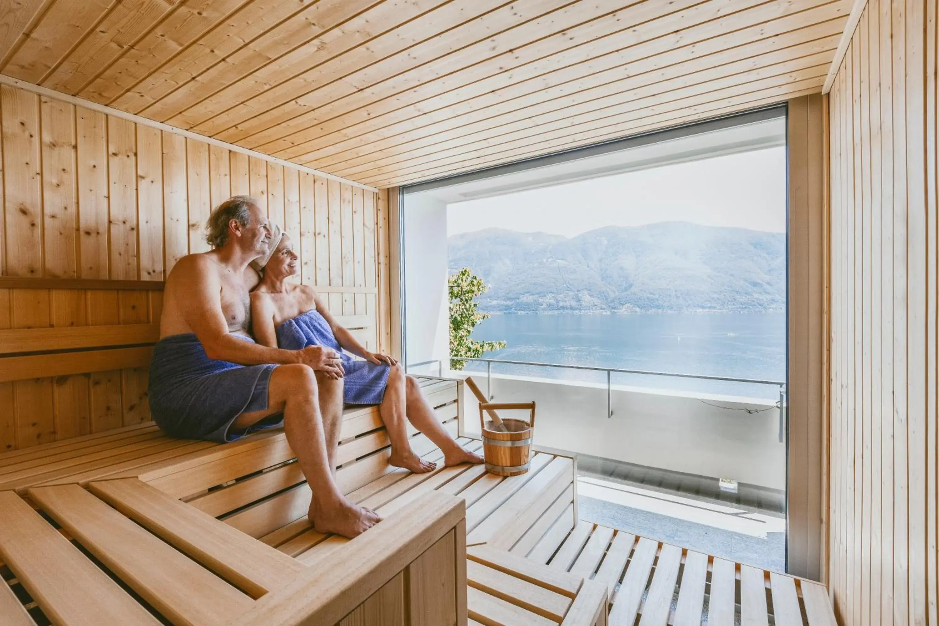 Sauna in Casa Berno Swiss Quality Hotel
