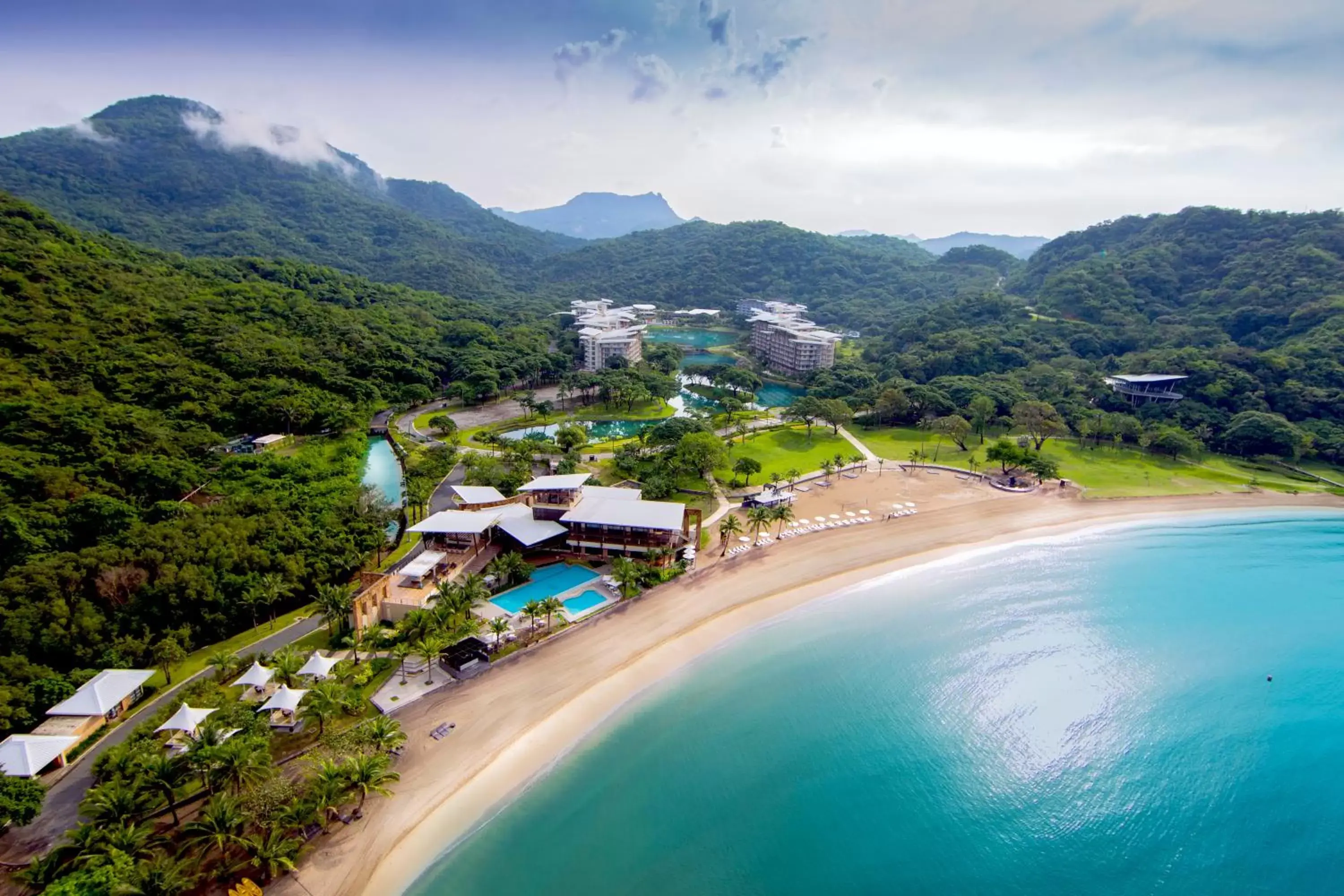 Beach, Bird's-eye View in Pico Sands Hotel