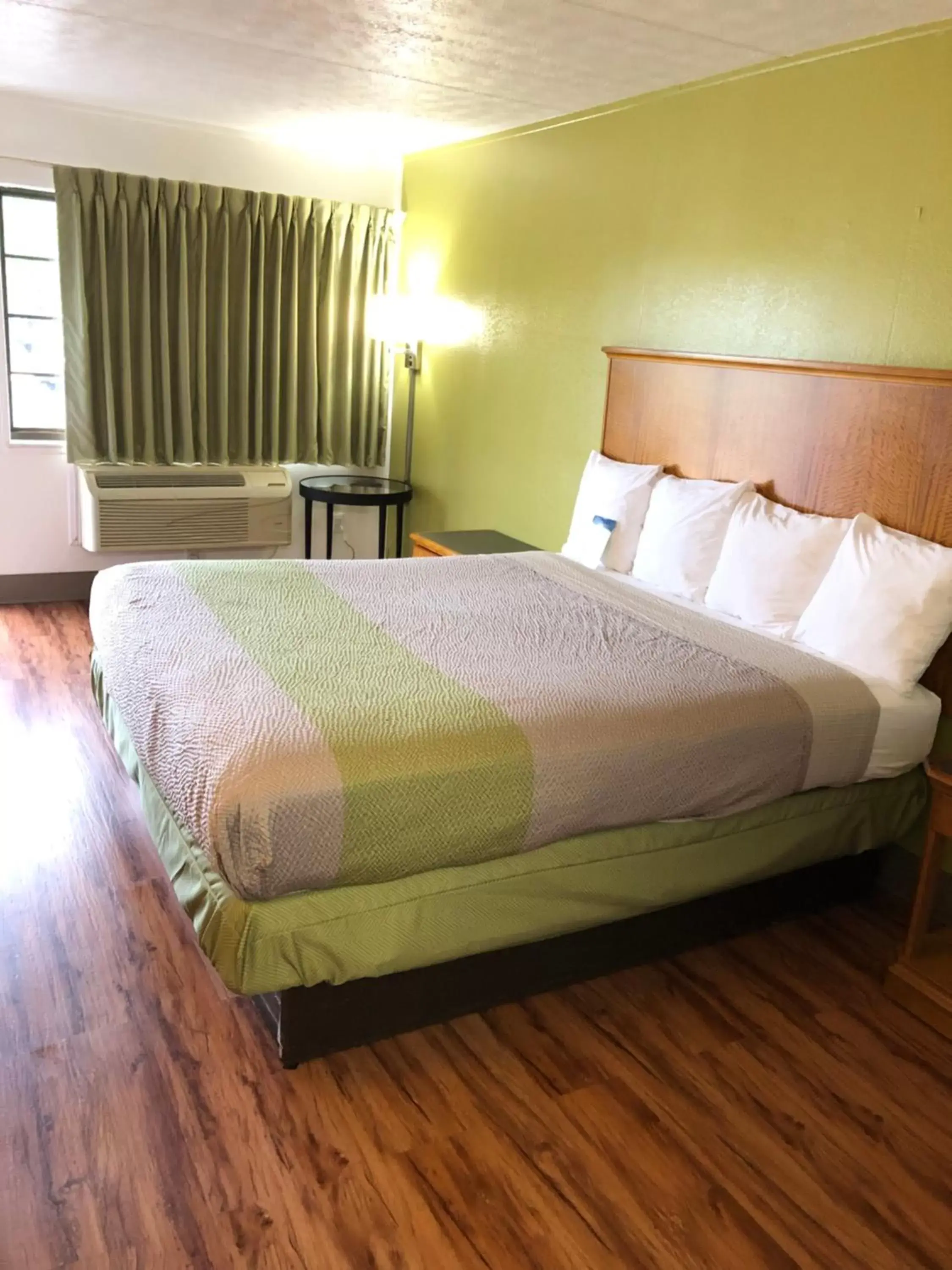 Bed in Motel 6-Parkersburg, WV
