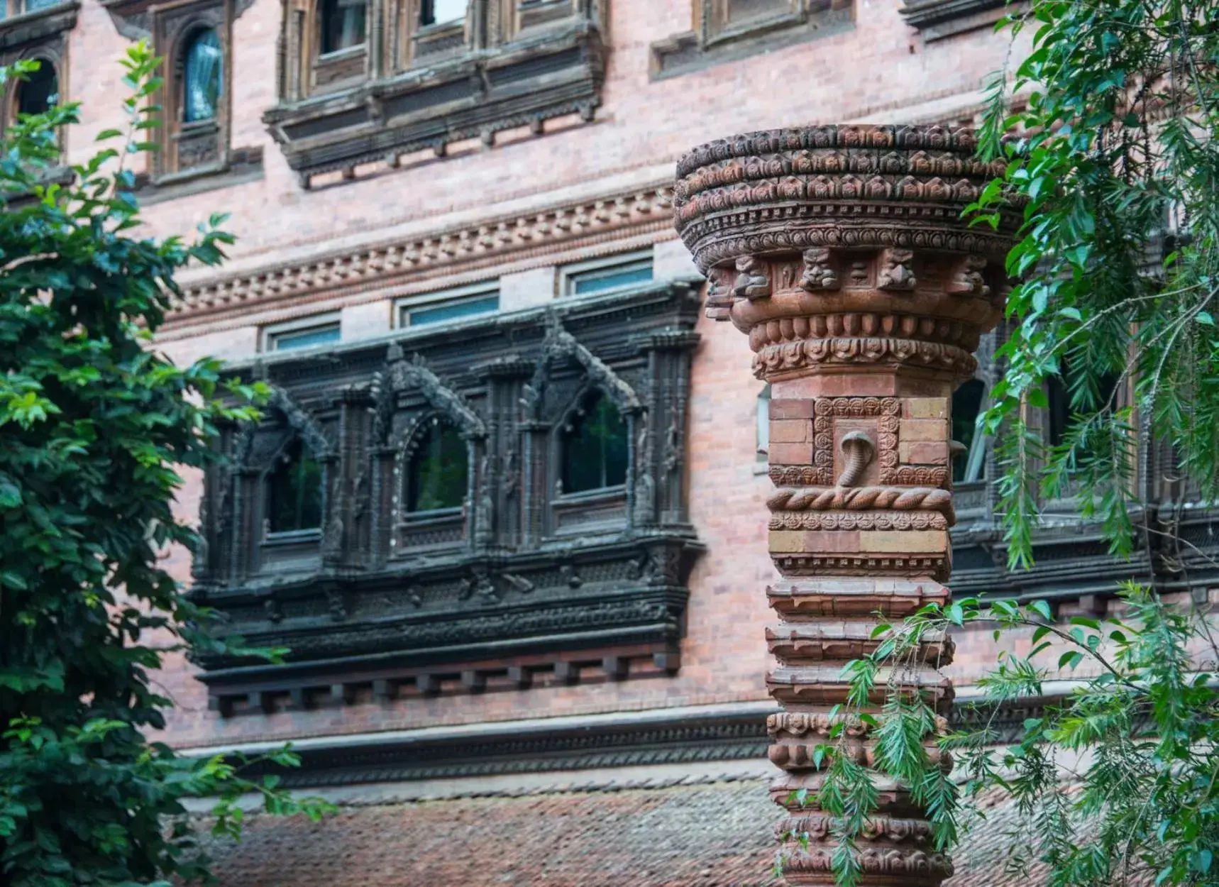 Facade/entrance, Property Building in The Dwarika's Hotel