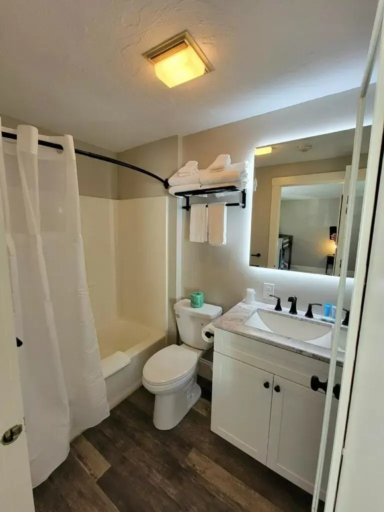 Bathroom in Gunstock Inn & Suites