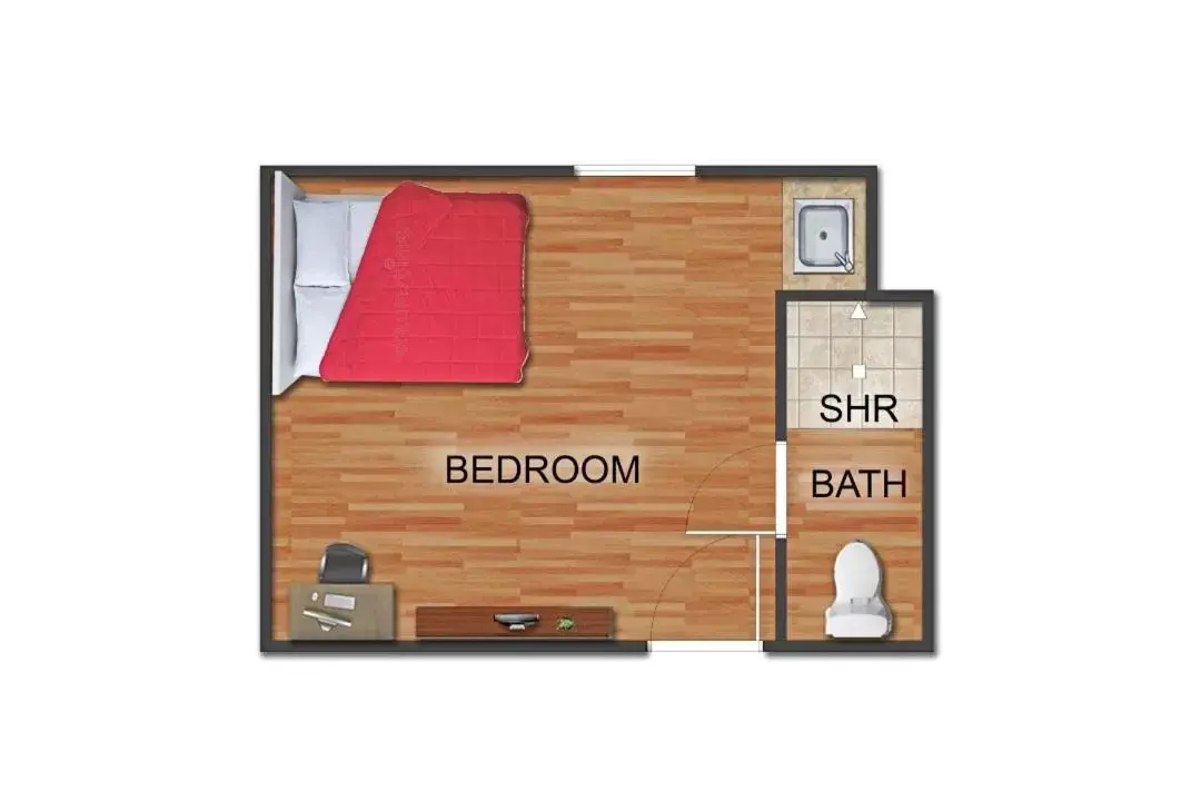 Floor Plan in The Dorm Hotel