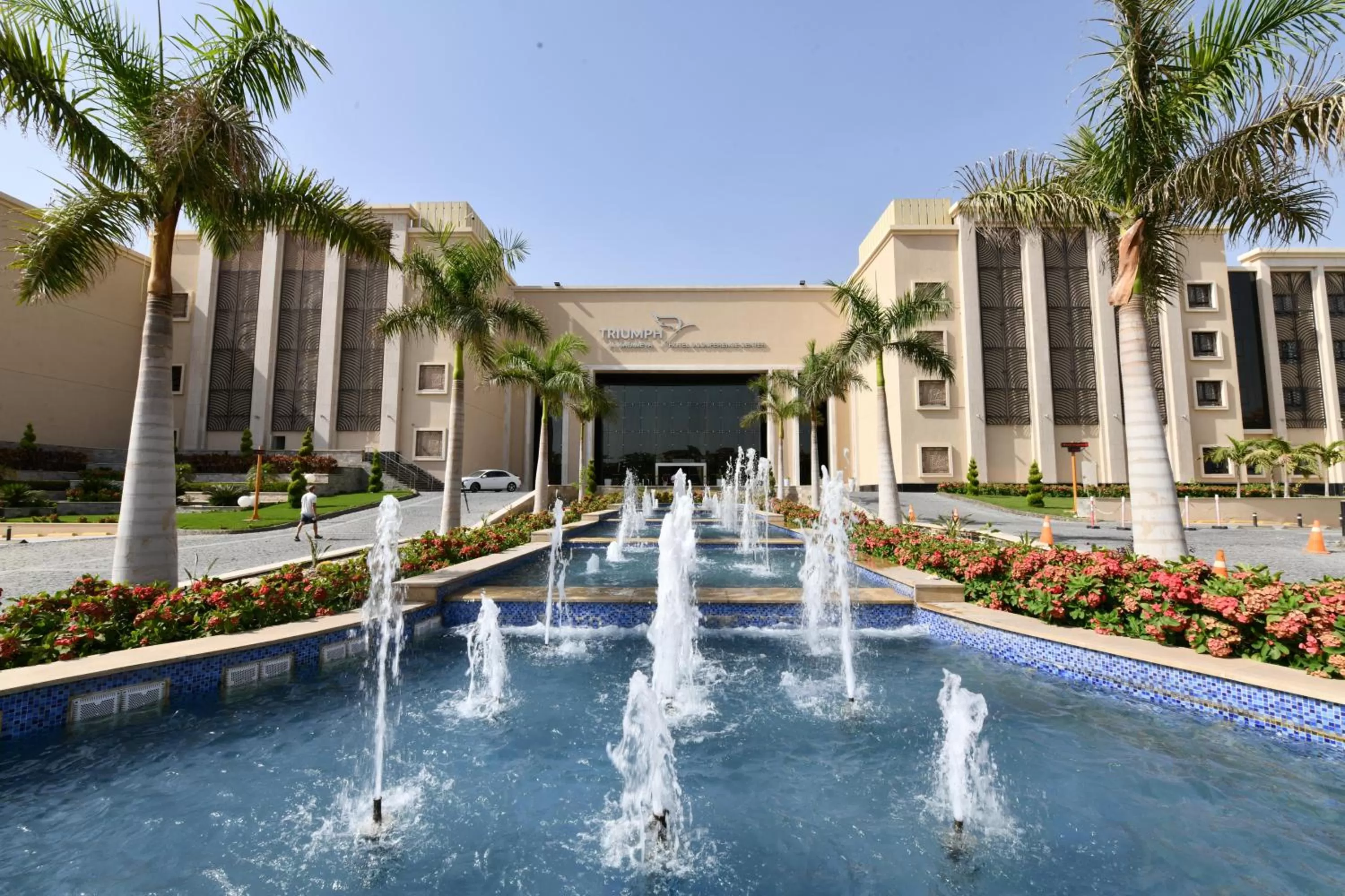 Property building in Triumph Luxury Hotel