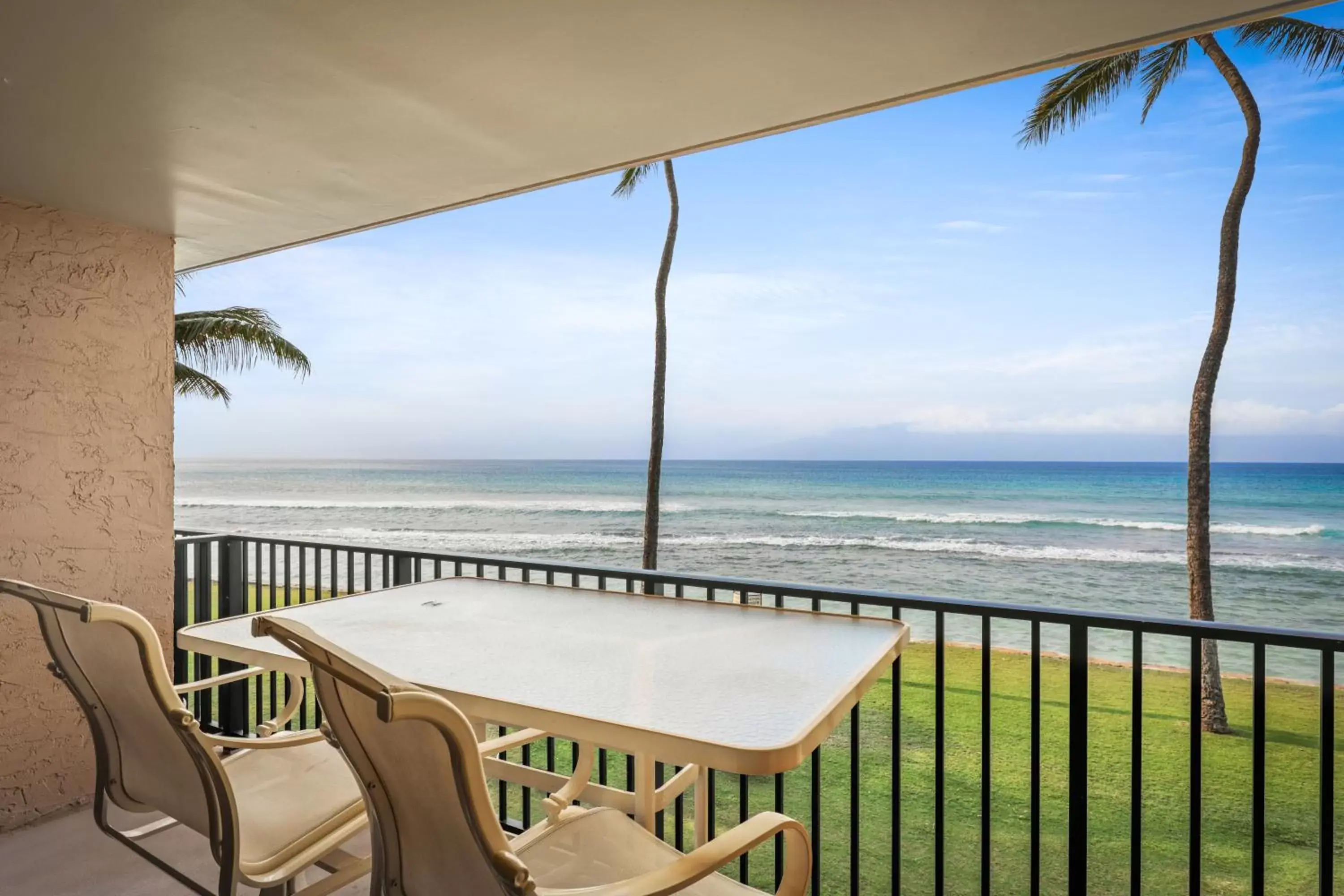 Patio in Aston at Papakea Resort