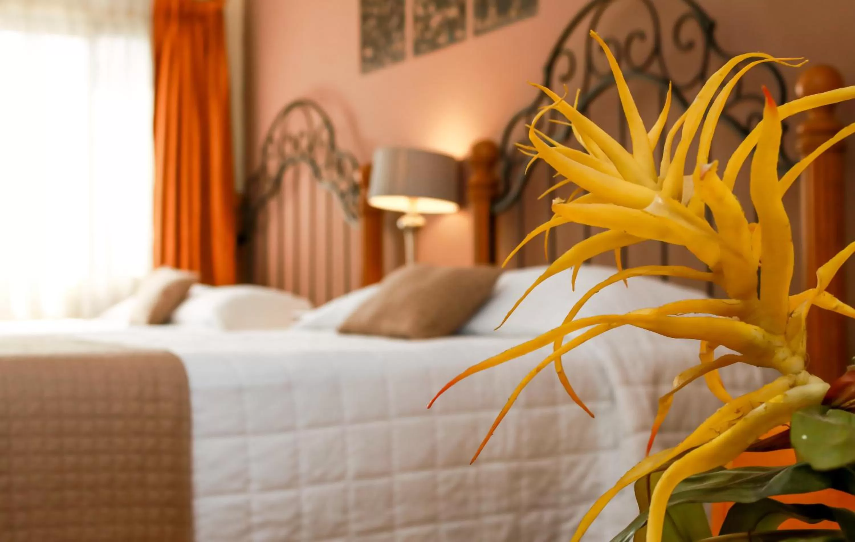 Bed in Las Magnolias Hotel Boutique