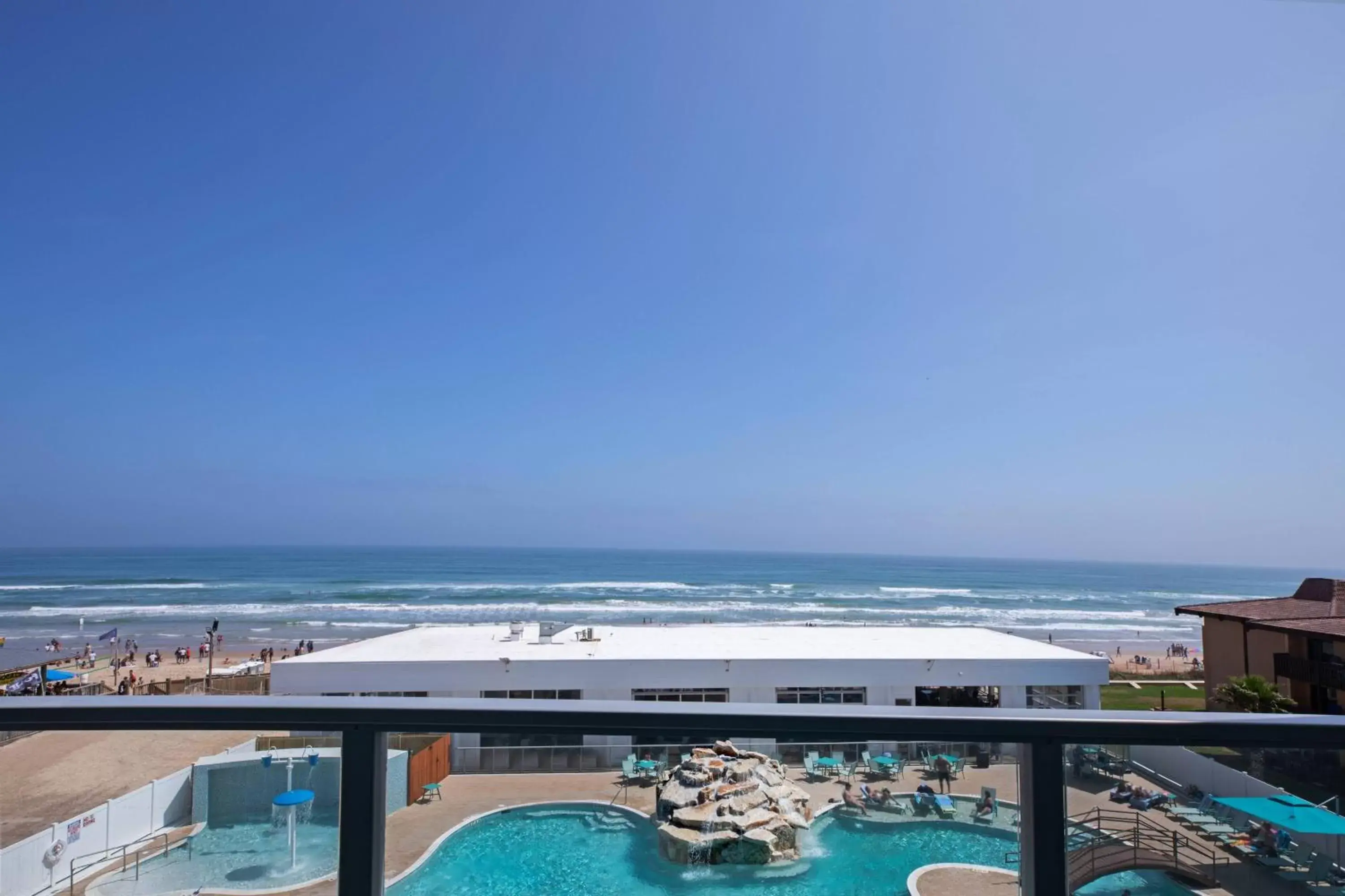 Swimming pool, Sea View in Courtyard South Padre Island