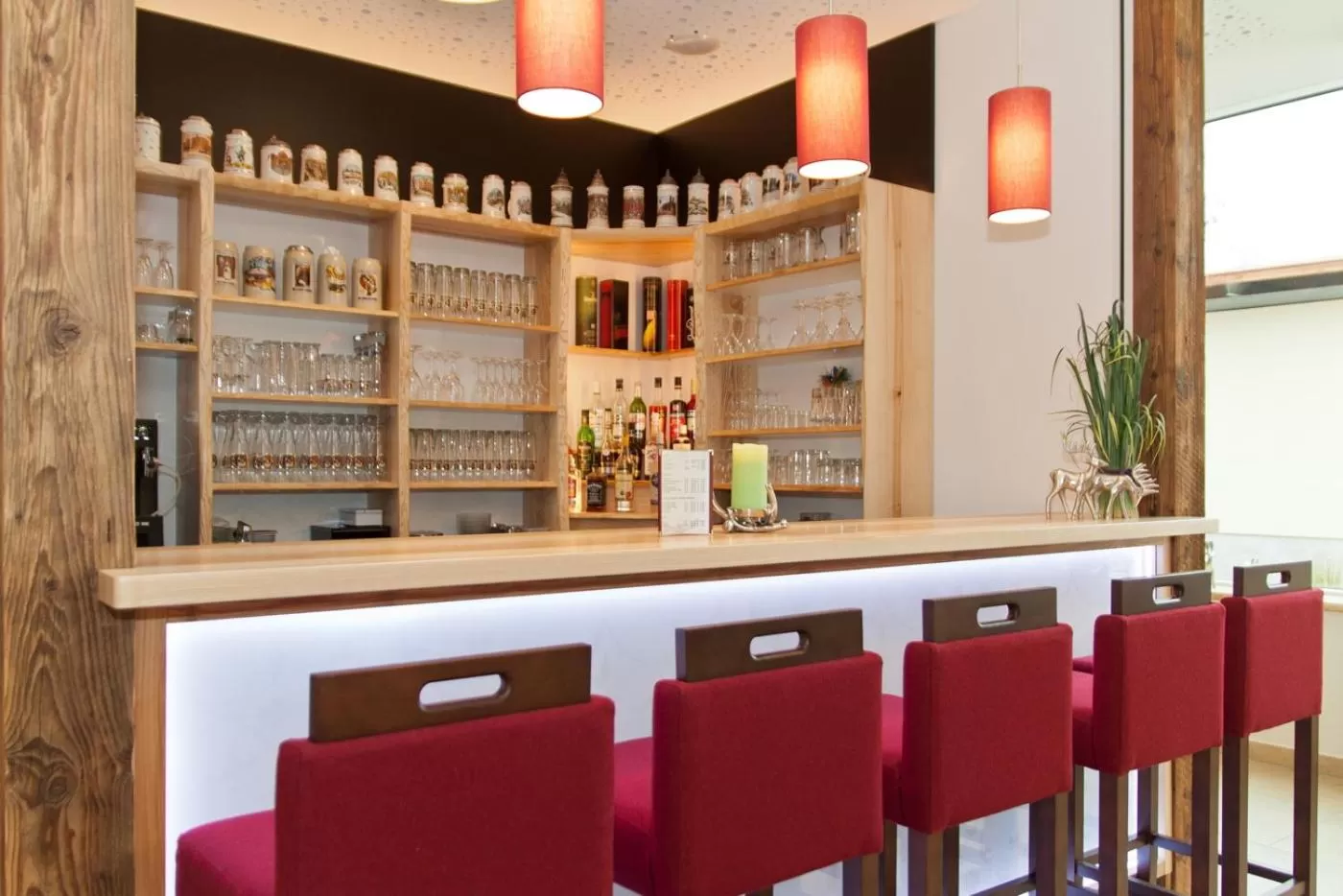 Lounge or bar in Hotel Zur Post