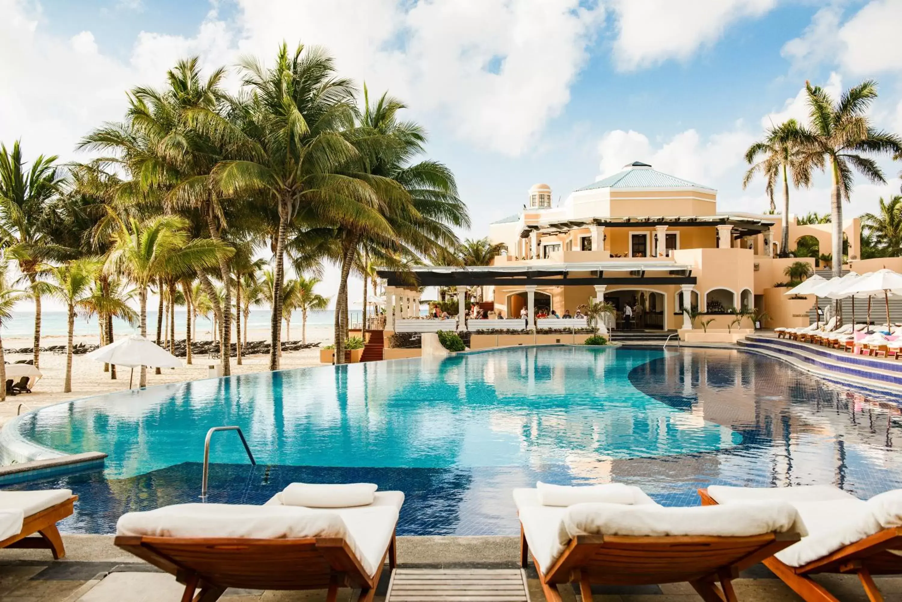 Swimming Pool in Royal Hideaway Playacar All-Inclusive Adults Only Resort