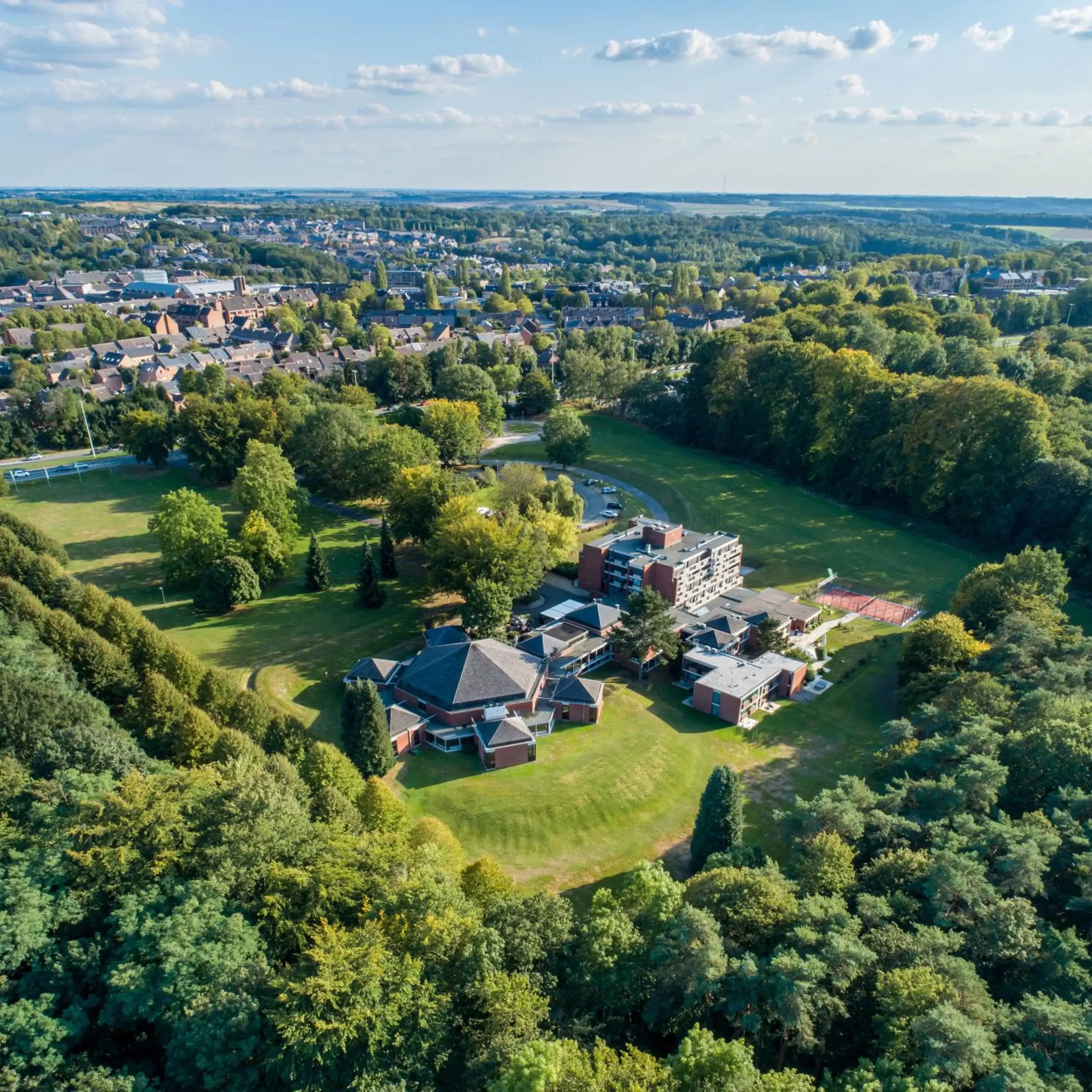 Property building, Bird's-eye View in ibis Styles Louvain-la-Neuve Hotel and Events