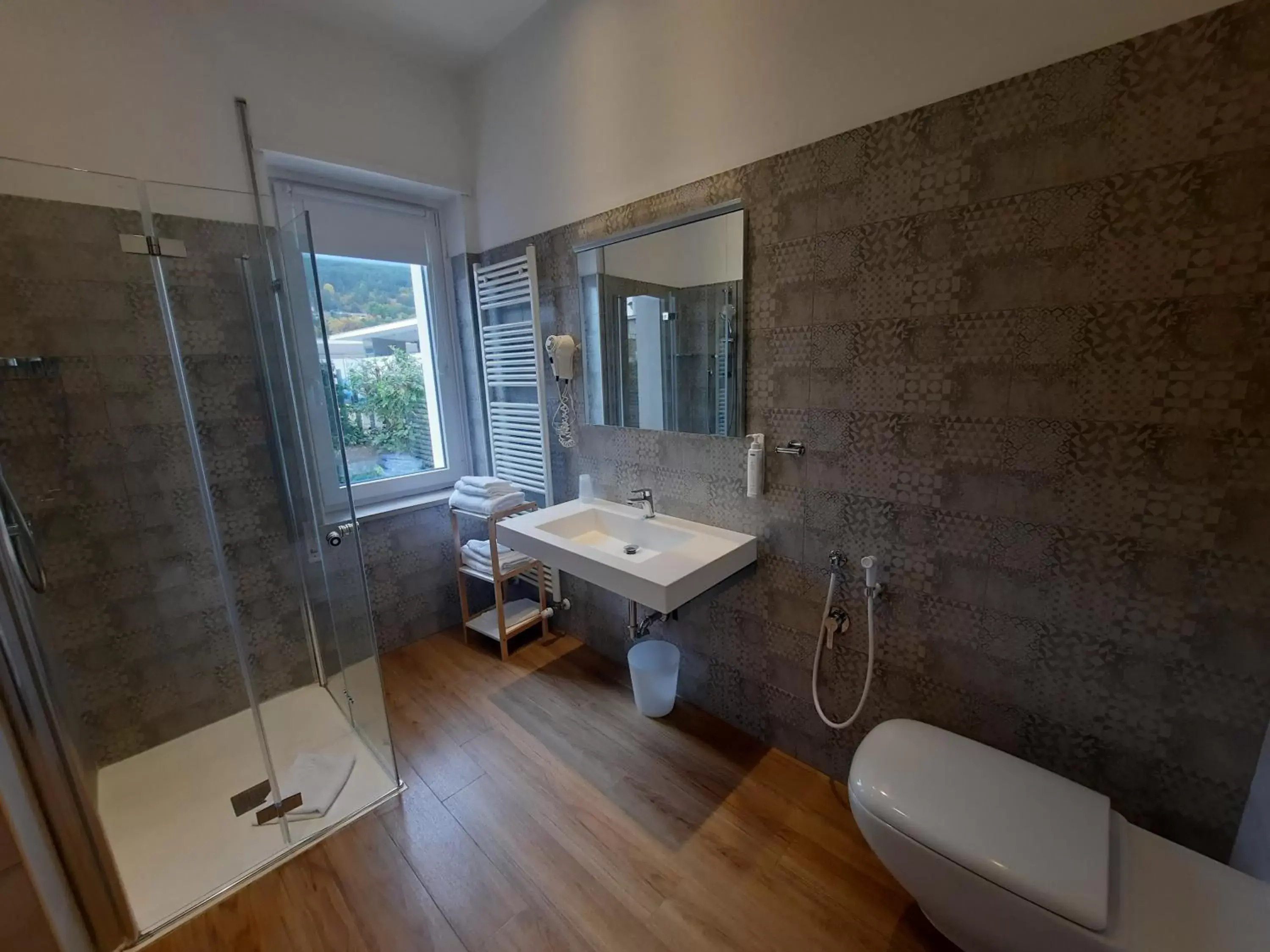 Bathroom in Hotel Porta Rivera