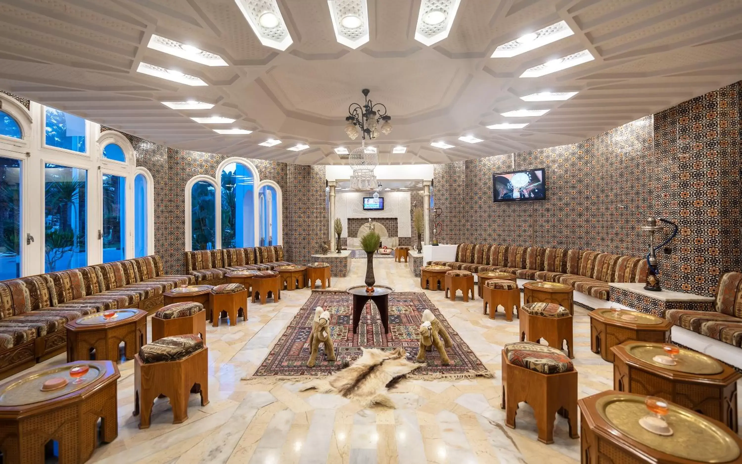 Lounge or bar, Restaurant/Places to Eat in Marhaba Palace