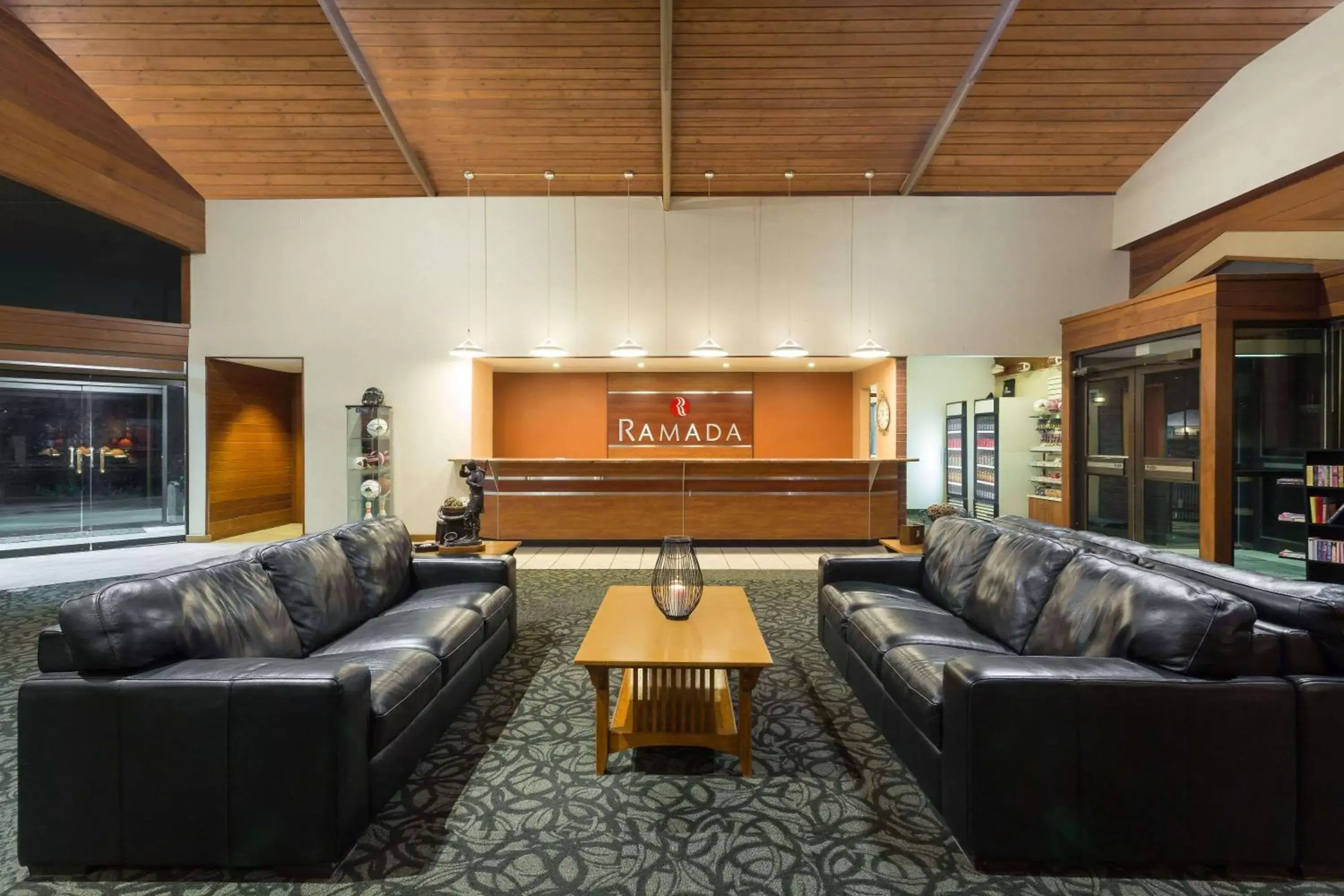 Lobby or reception in Ramada by Wyndham Cedar City Lobby or reception in Ramada by Wyndham Cedar City