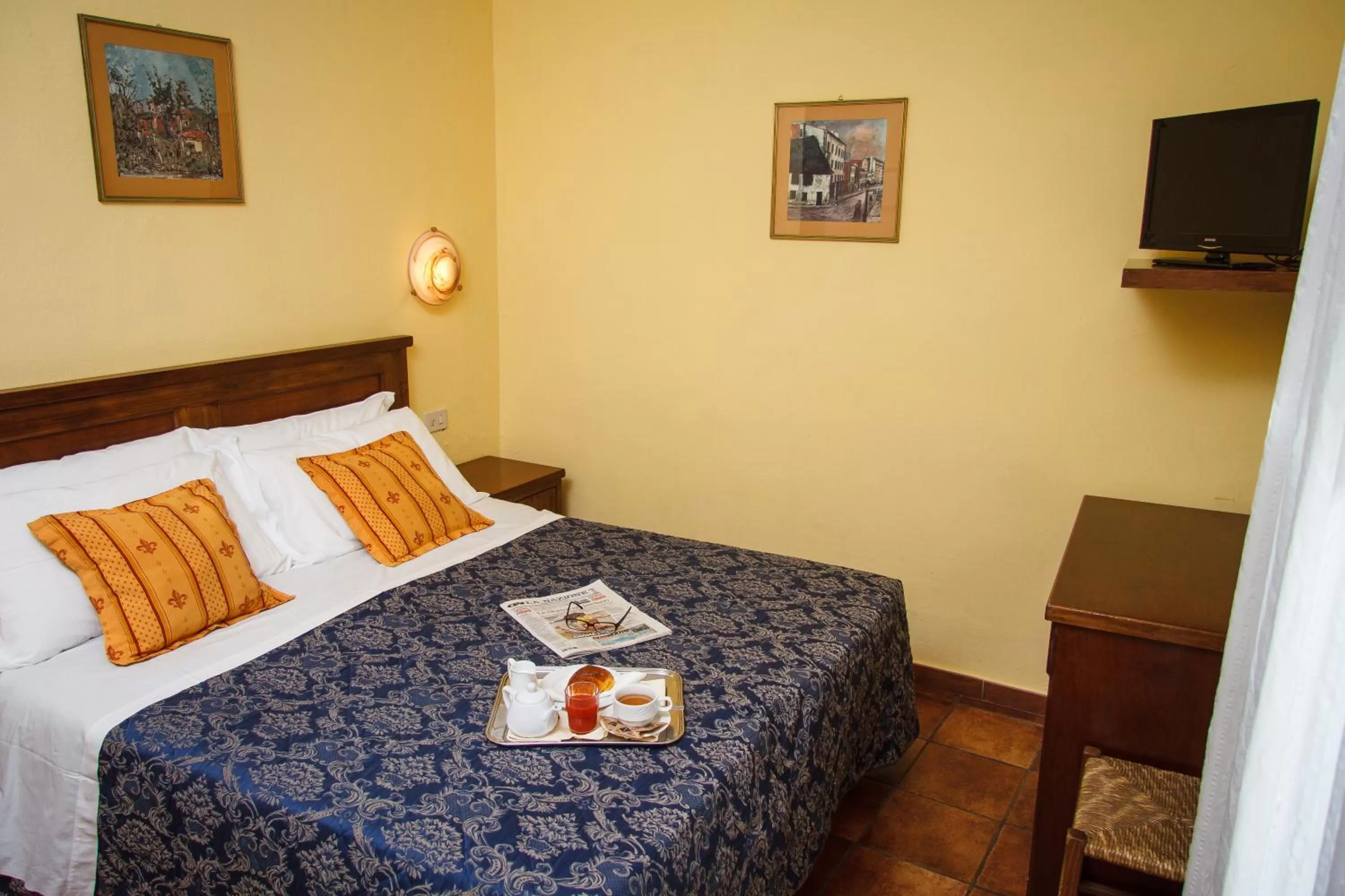 Bedroom, Bed in Hotel Nizza