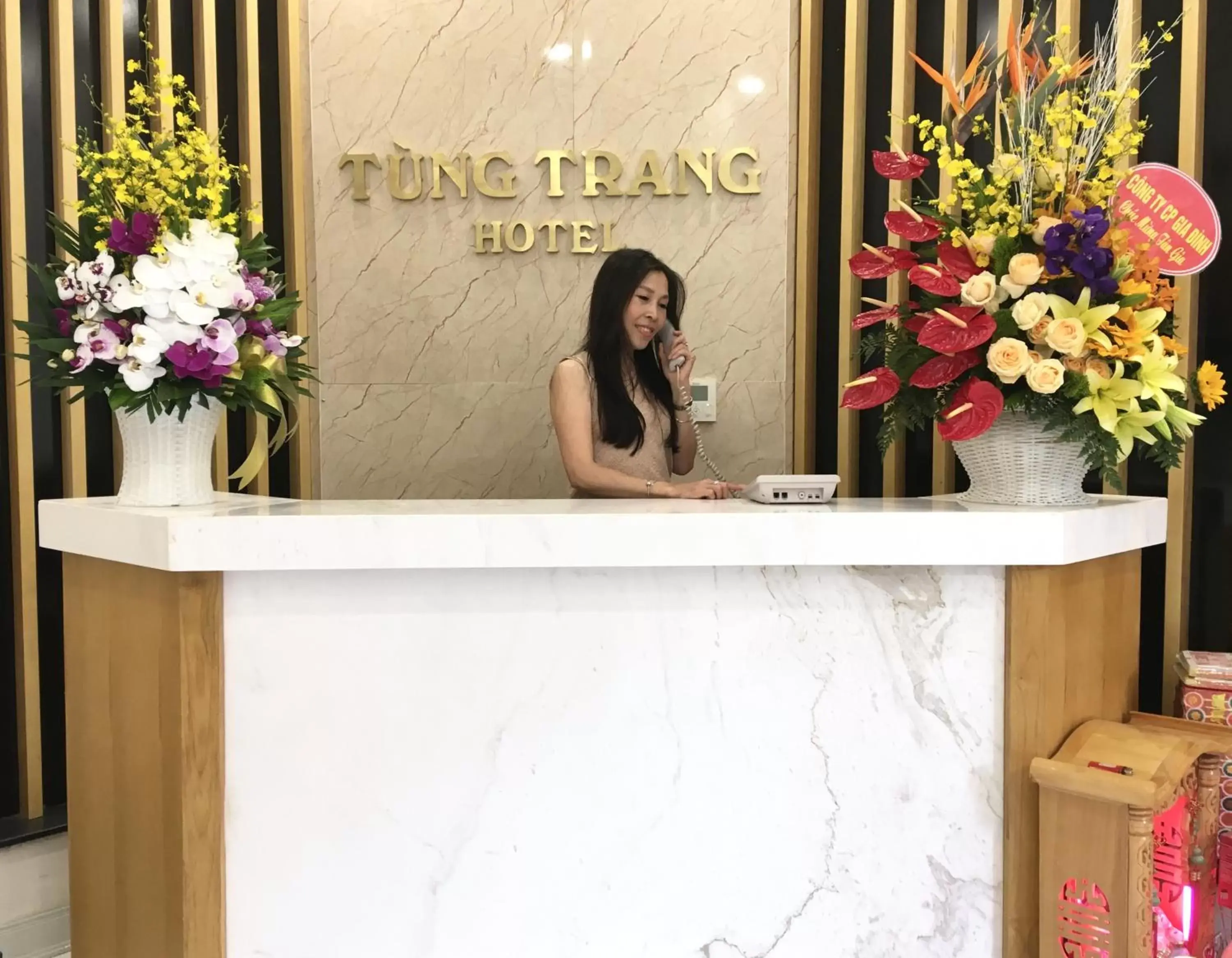 Property building, Lobby/Reception in Tung Trang Hotel