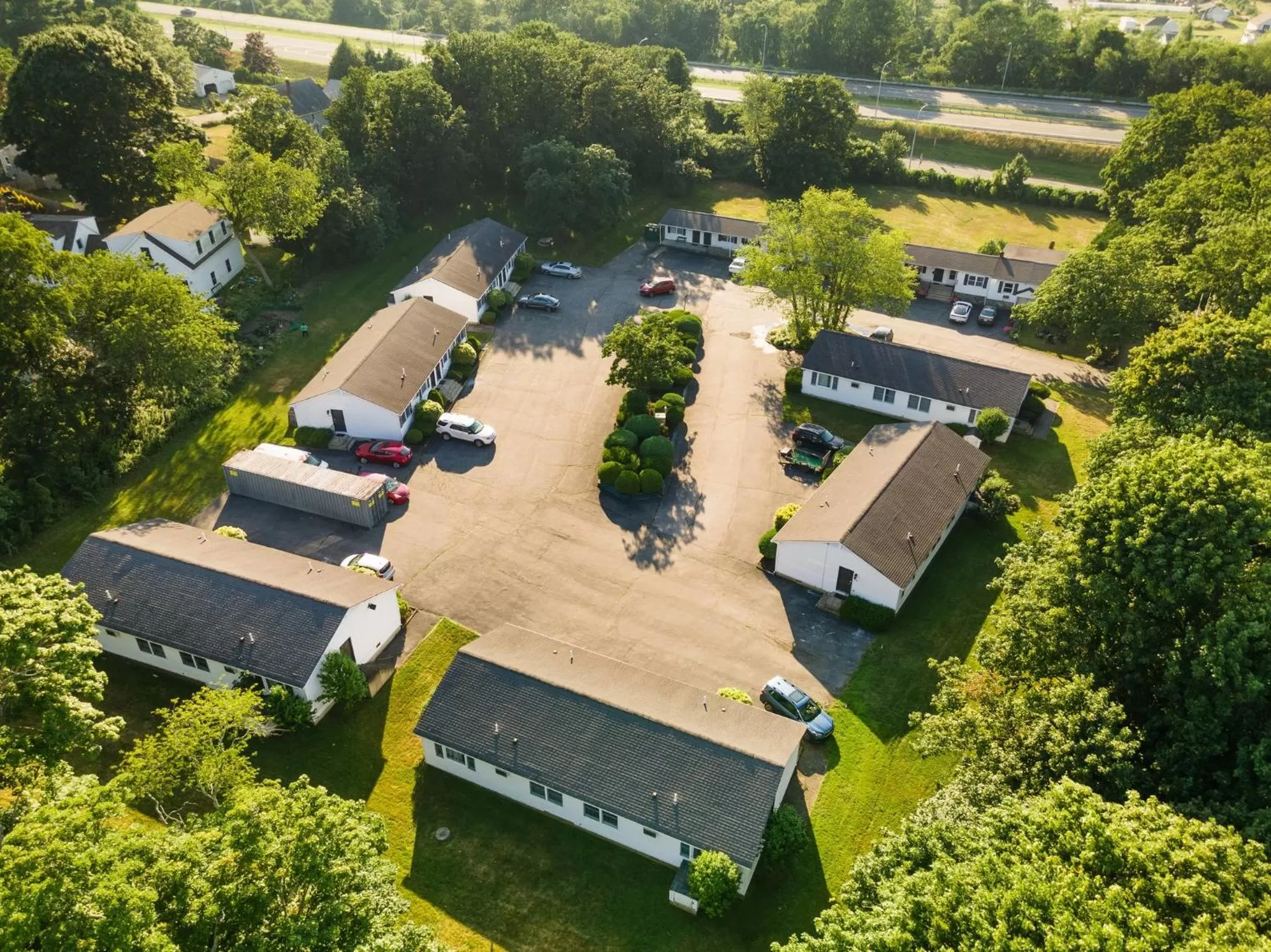 Bird's eye view in Founder's Brook Motel and Suites