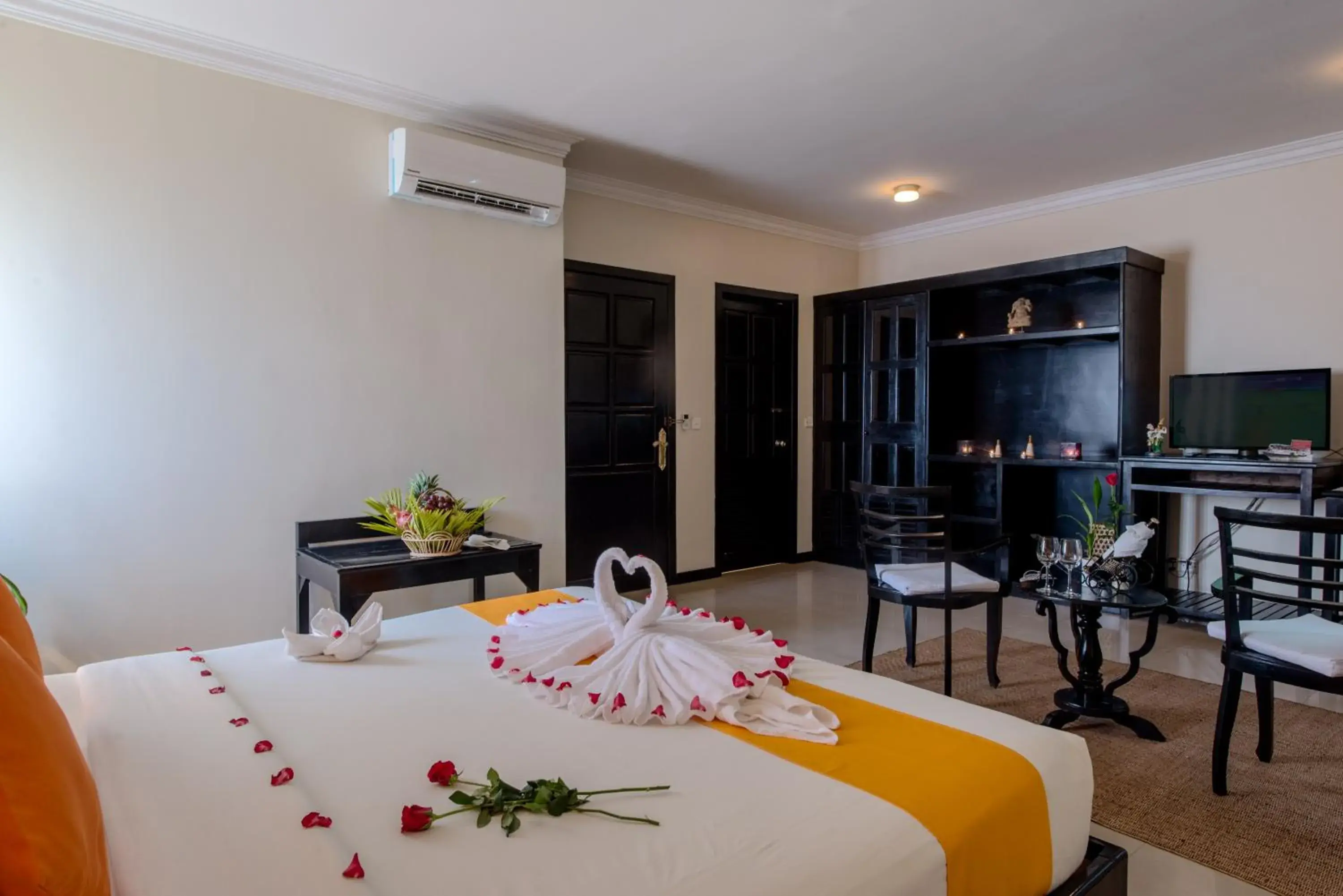 Photo of the whole room, Dining Area in Angkor Panoramic Boutique Hotel