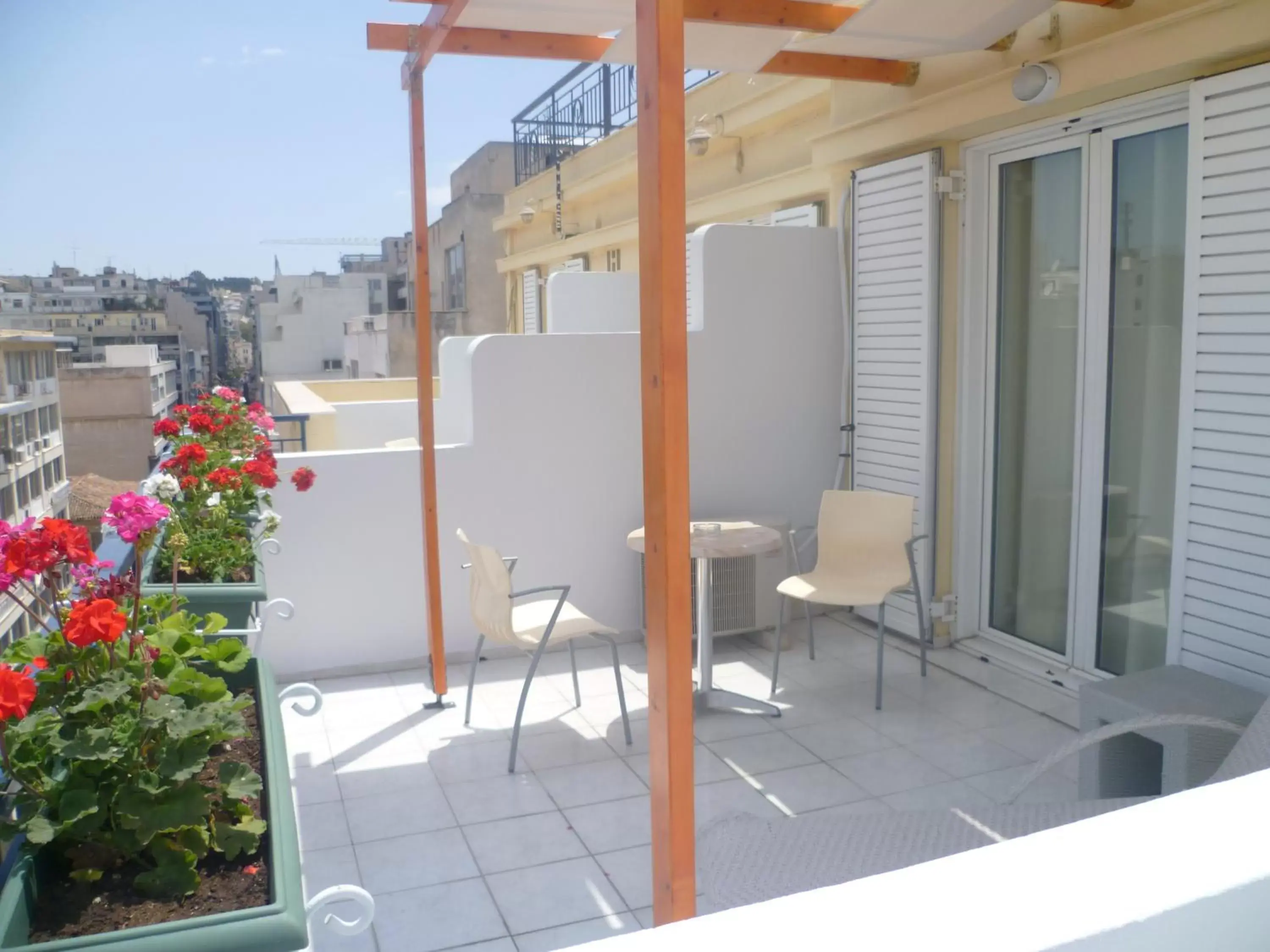 Balcony/Terrace in Triton Hotel Piraeus