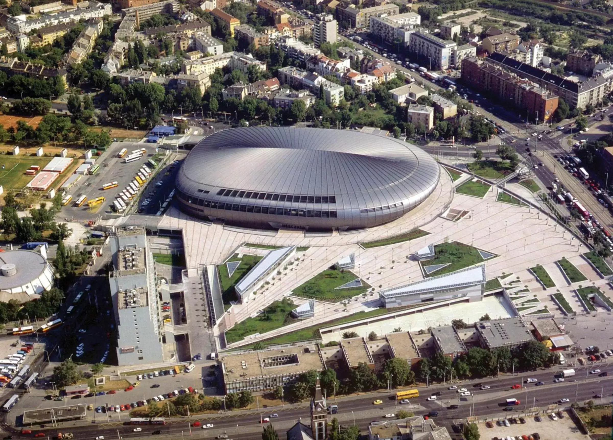 Property building, Bird's-eye View in Danubius Hotel Arena