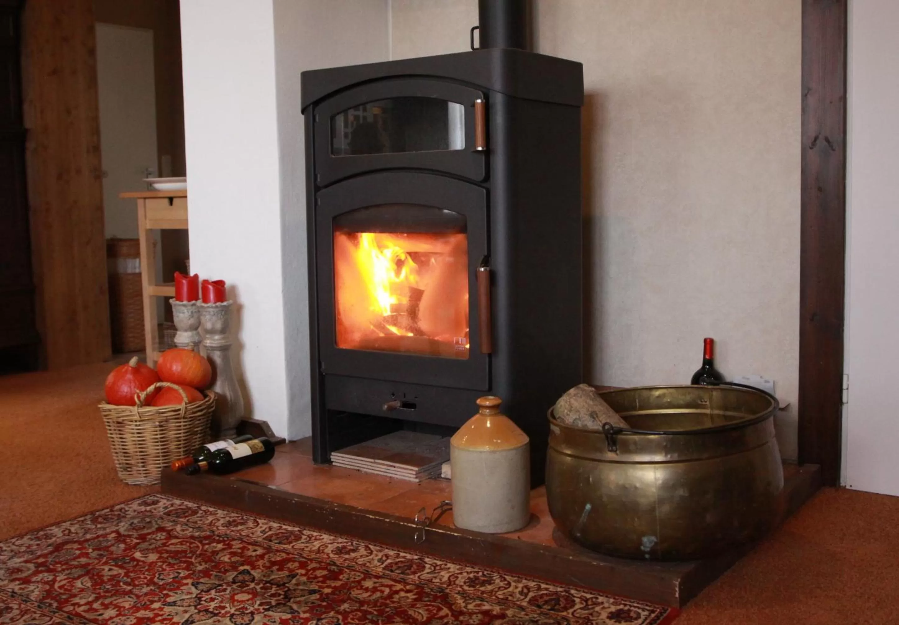 Living room in B&B Orchidee