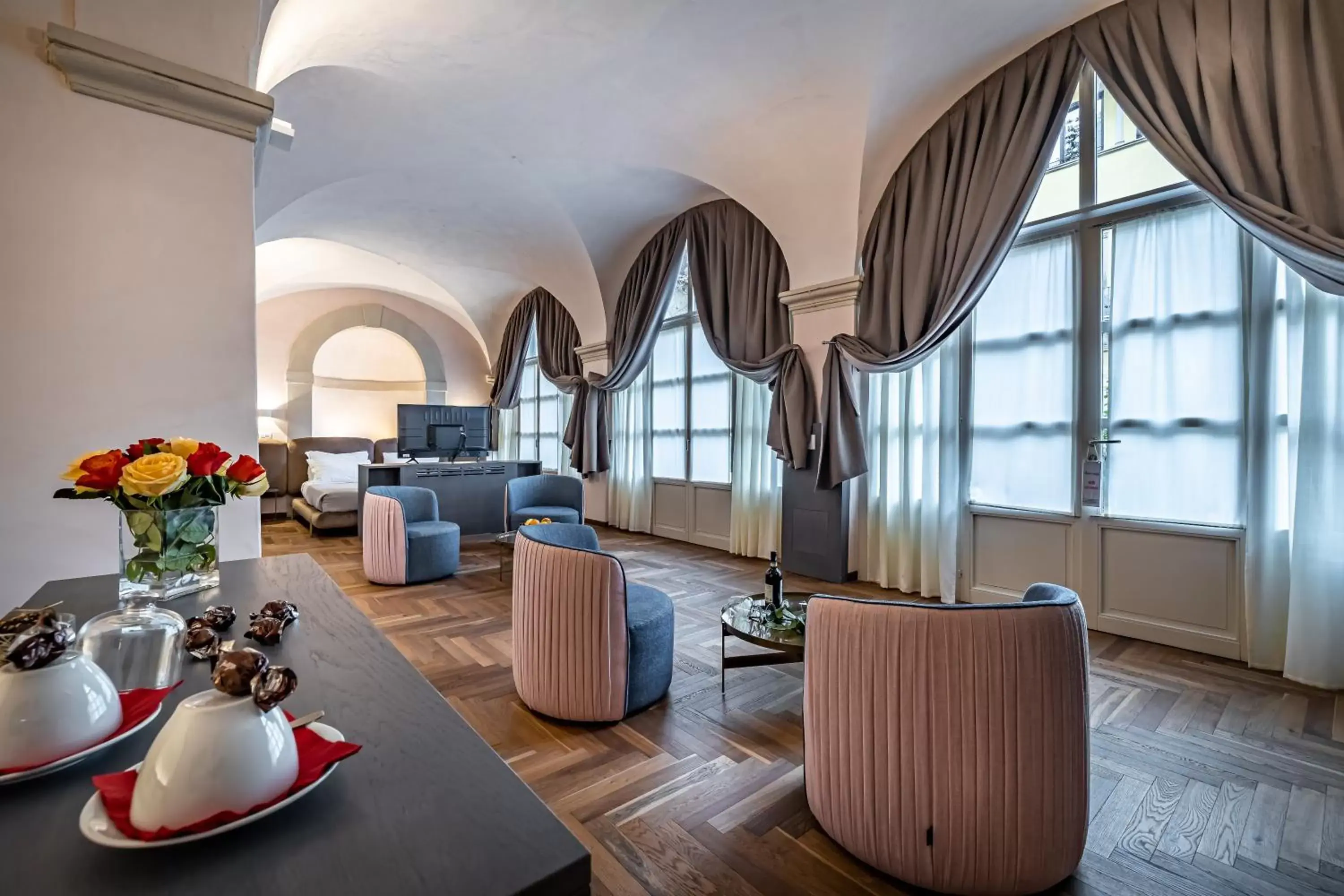 Living room in Hotel La Scaletta al Ponte Vecchio