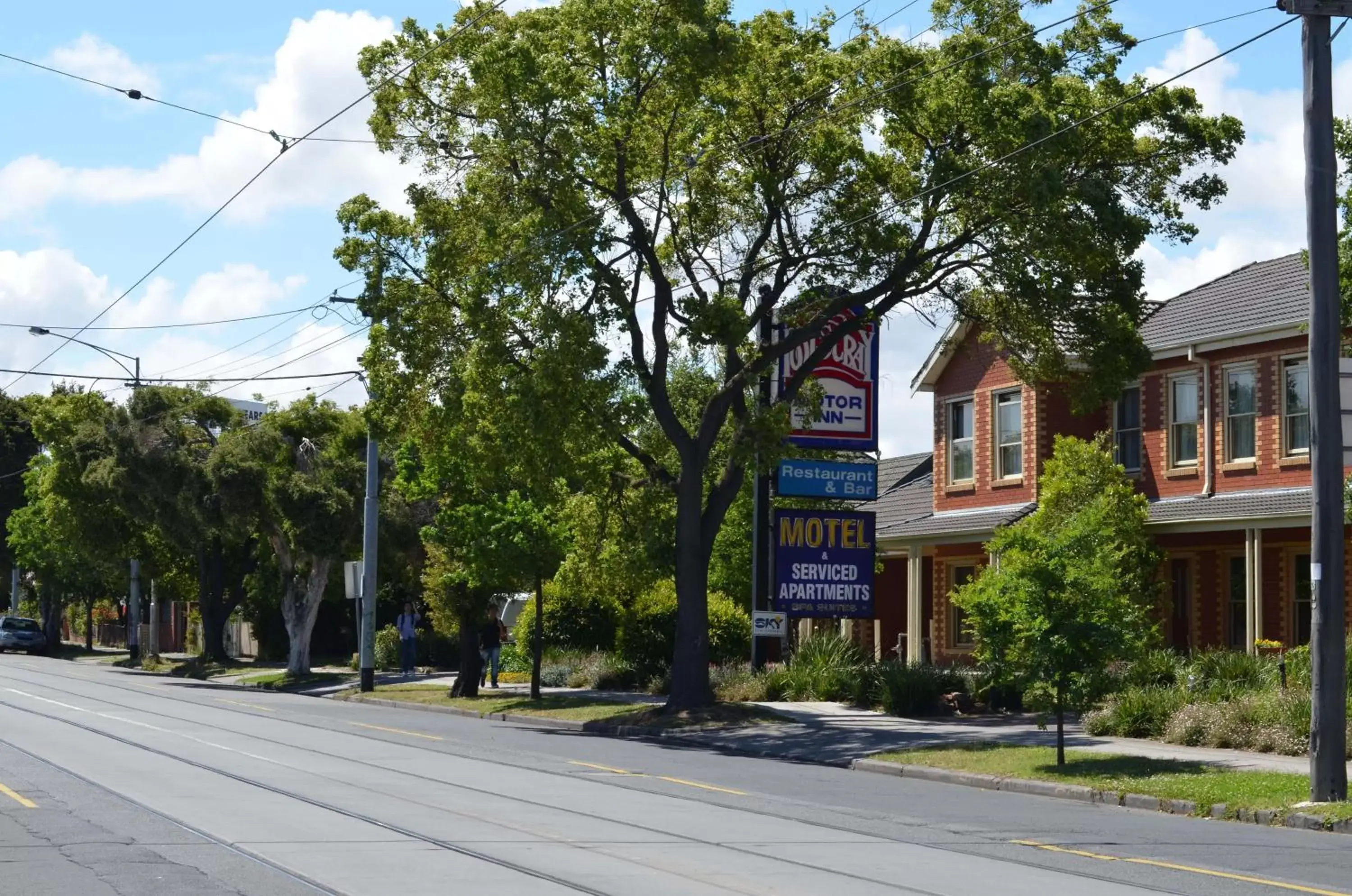 Facade/entrance, Property Building in Footscray Motor Inn and Serviced Apartments