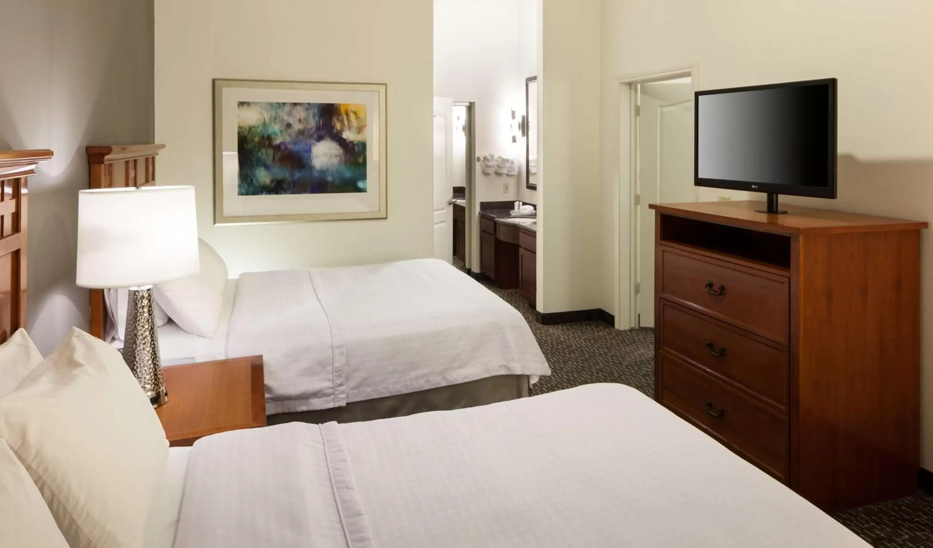 Bed in Homewood Suites by Hilton Agoura Hills