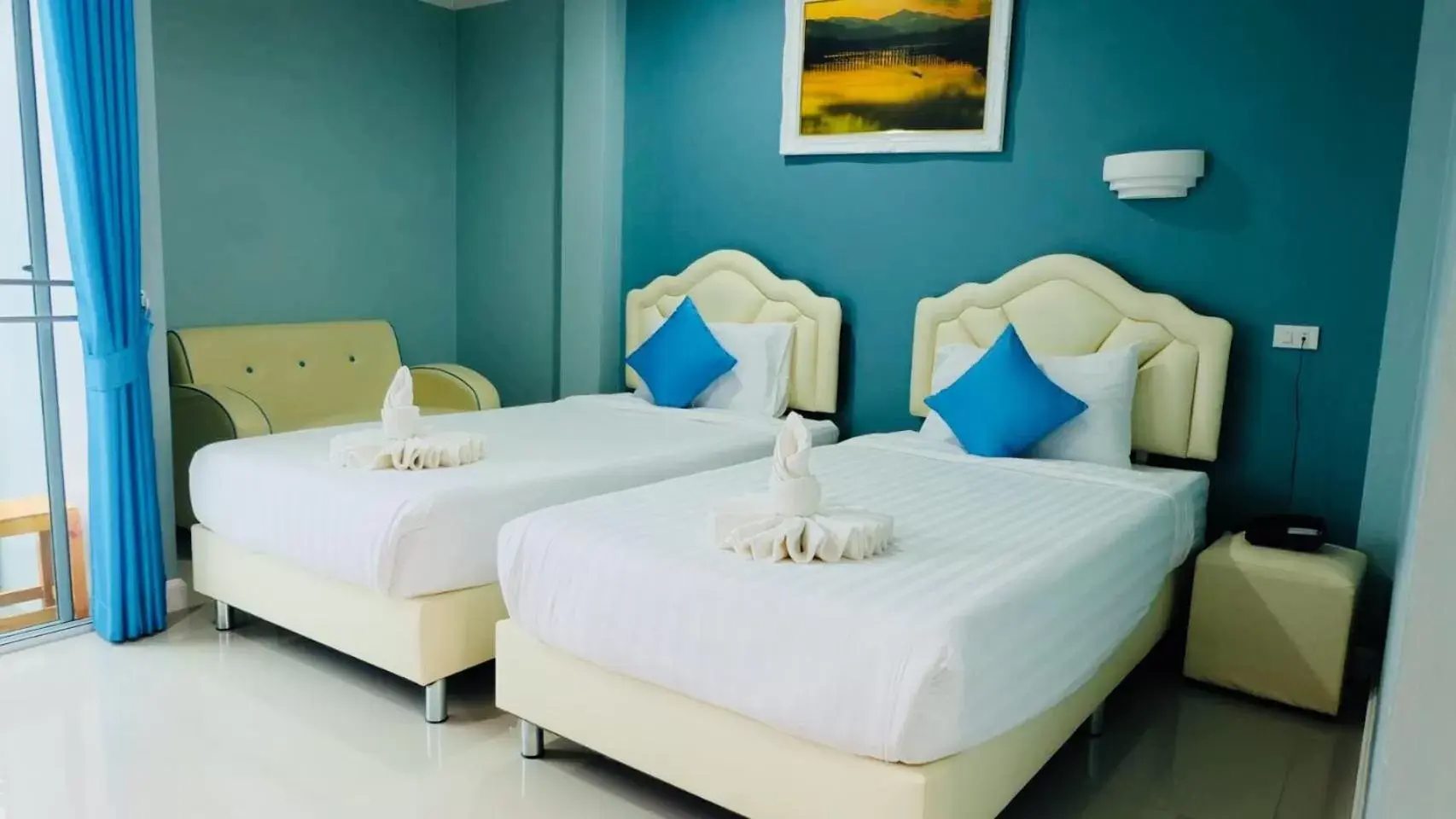 Bed in Wangka Resort