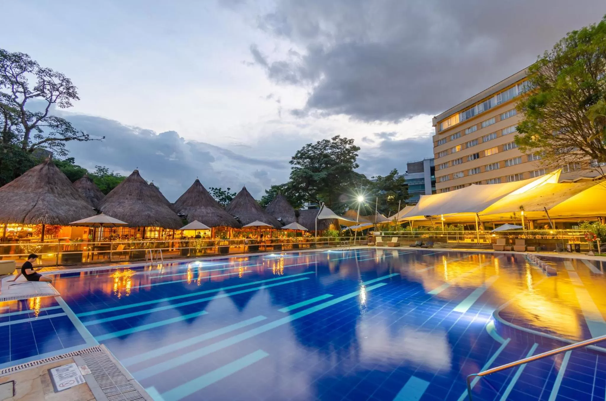Swimming pool in InterContinental Medellin - Movich by IHG