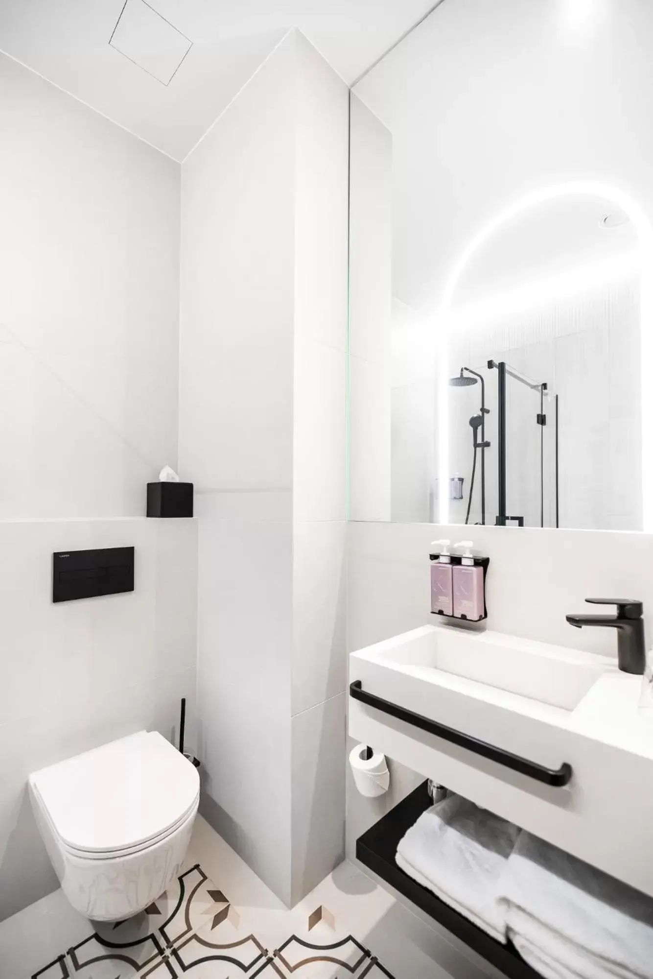 Bathroom in Hotel Valdemars Riga managed by Accor