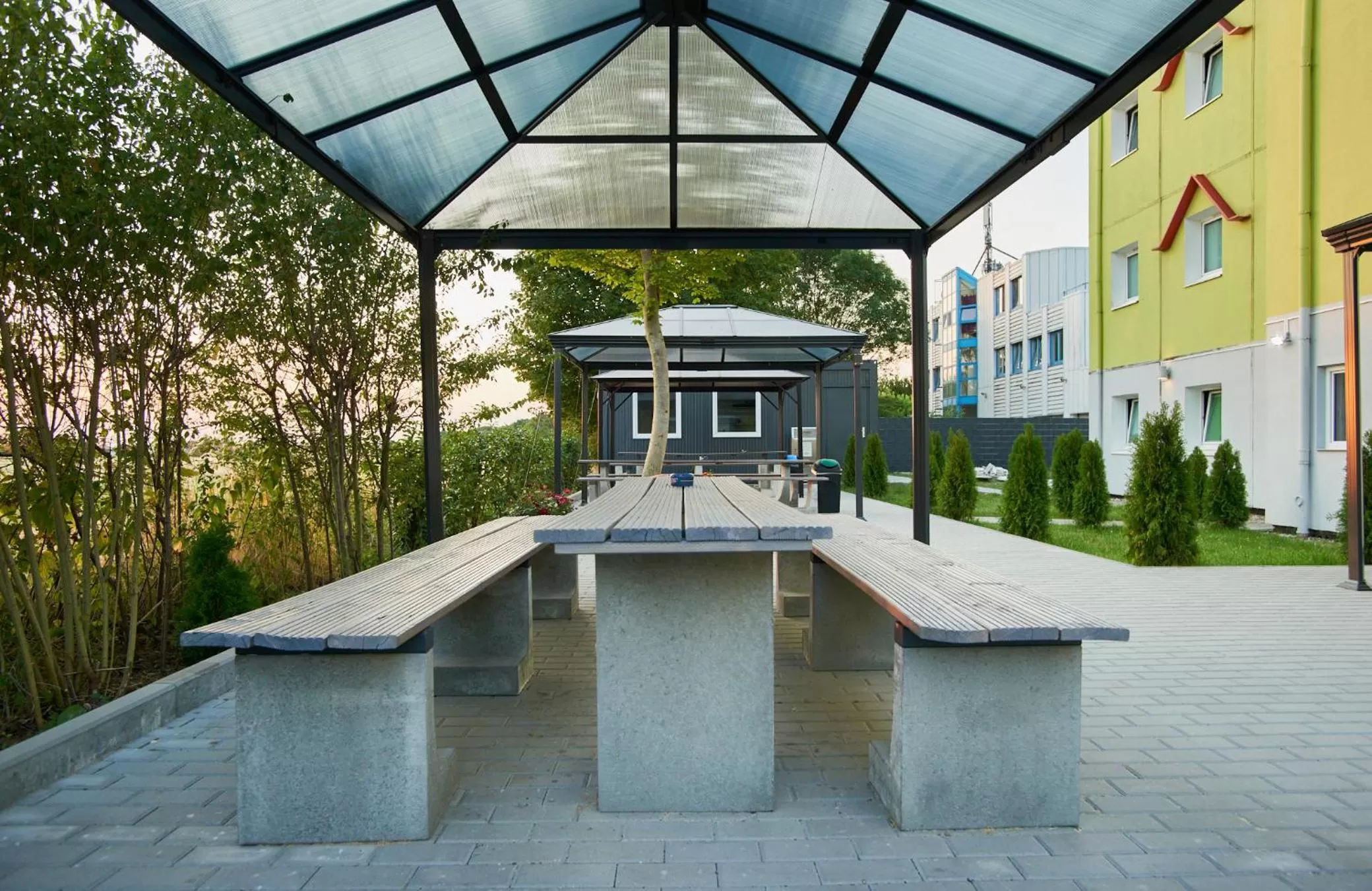 Garden in Hotel City Inn