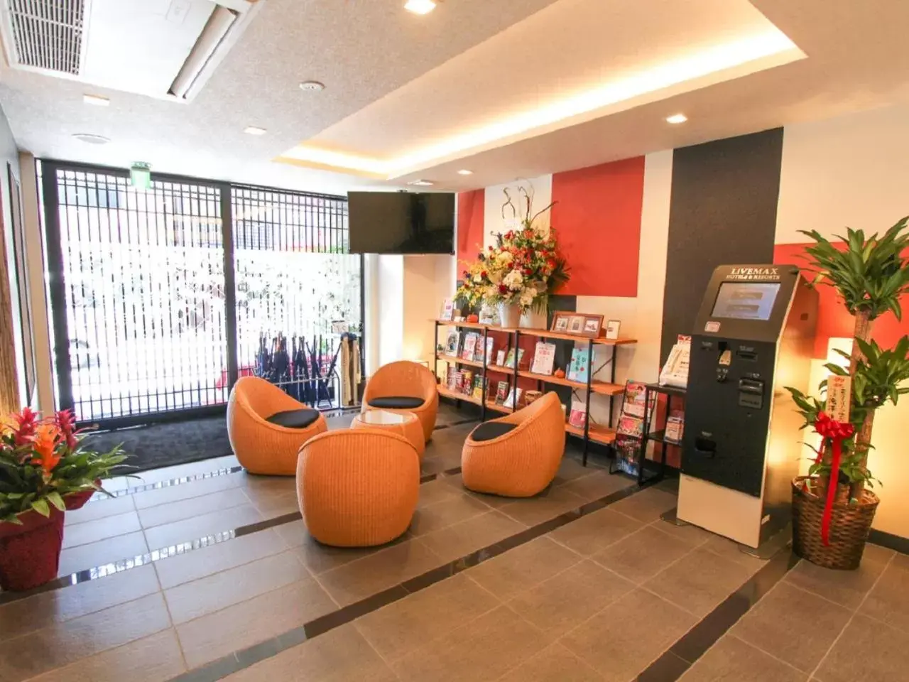 Lobby or reception in HOTEL LiVEMAX Kyoto Teramachidori