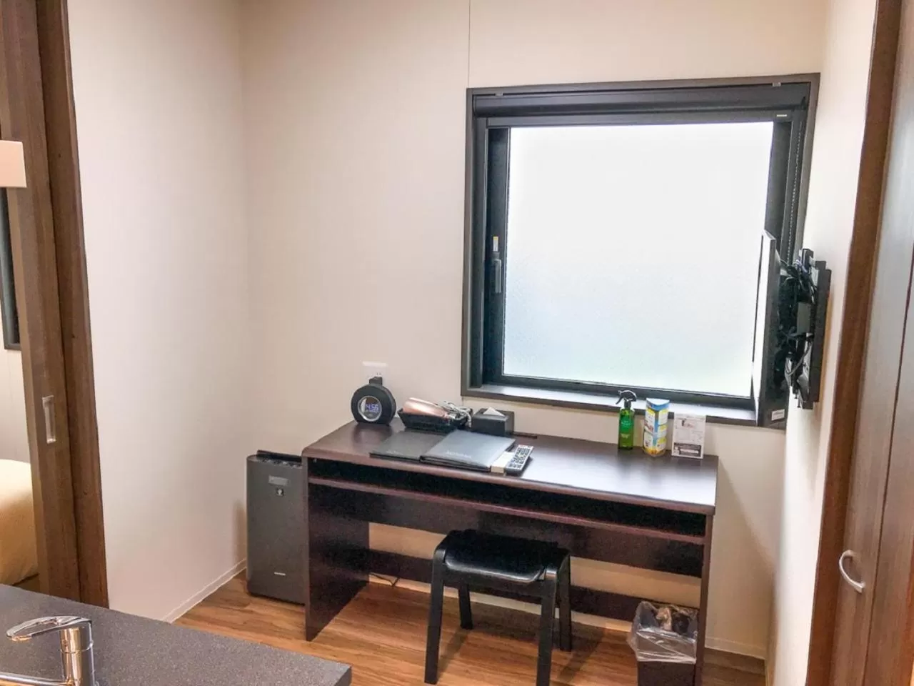 Kitchen or kitchenette in HOTEL LiVEMAX BUDGET Nagoya Shinkansen-guchi