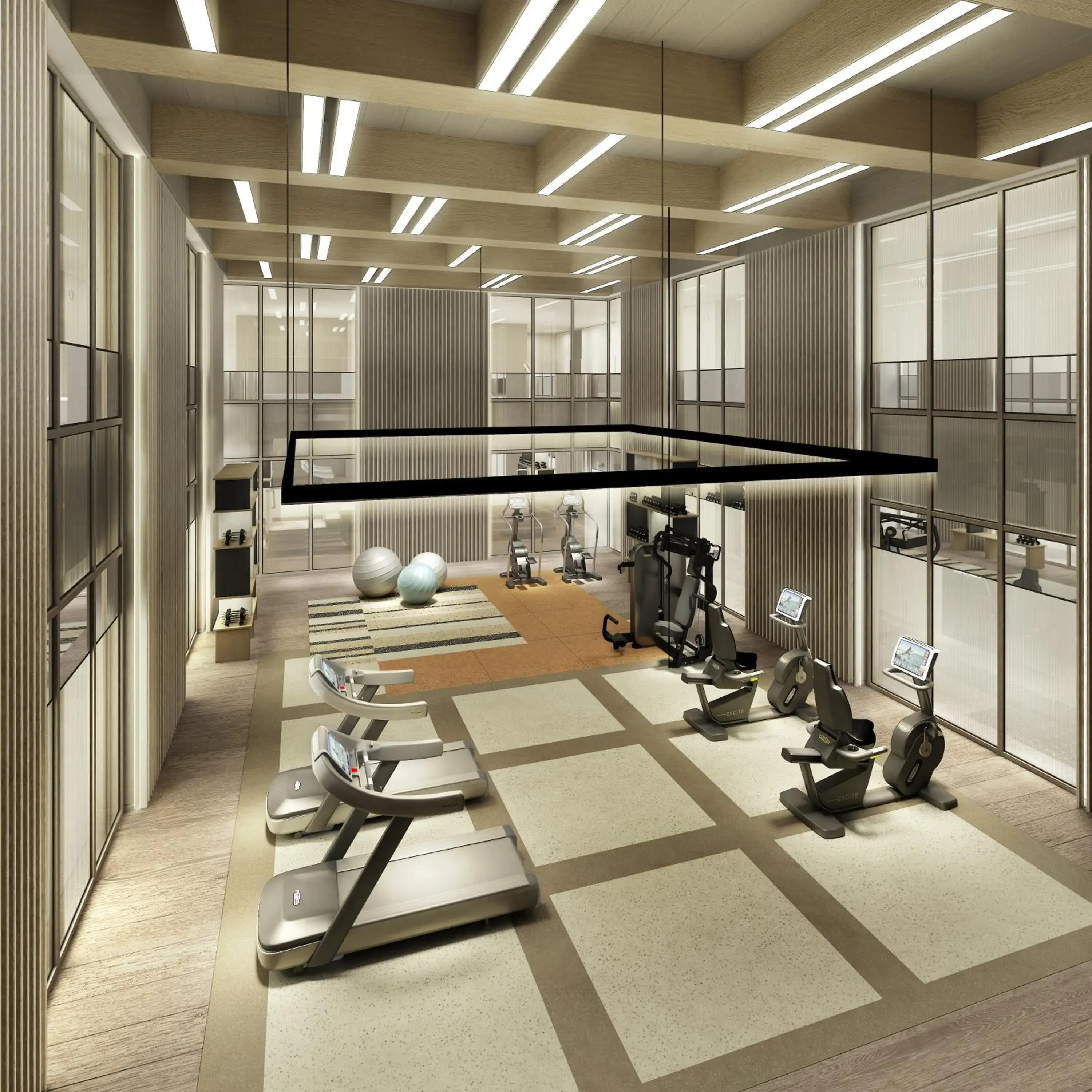 Fitness centre/facilities, Fitness Center/Facilities in Hotel Kapok Shenzhen Luohu