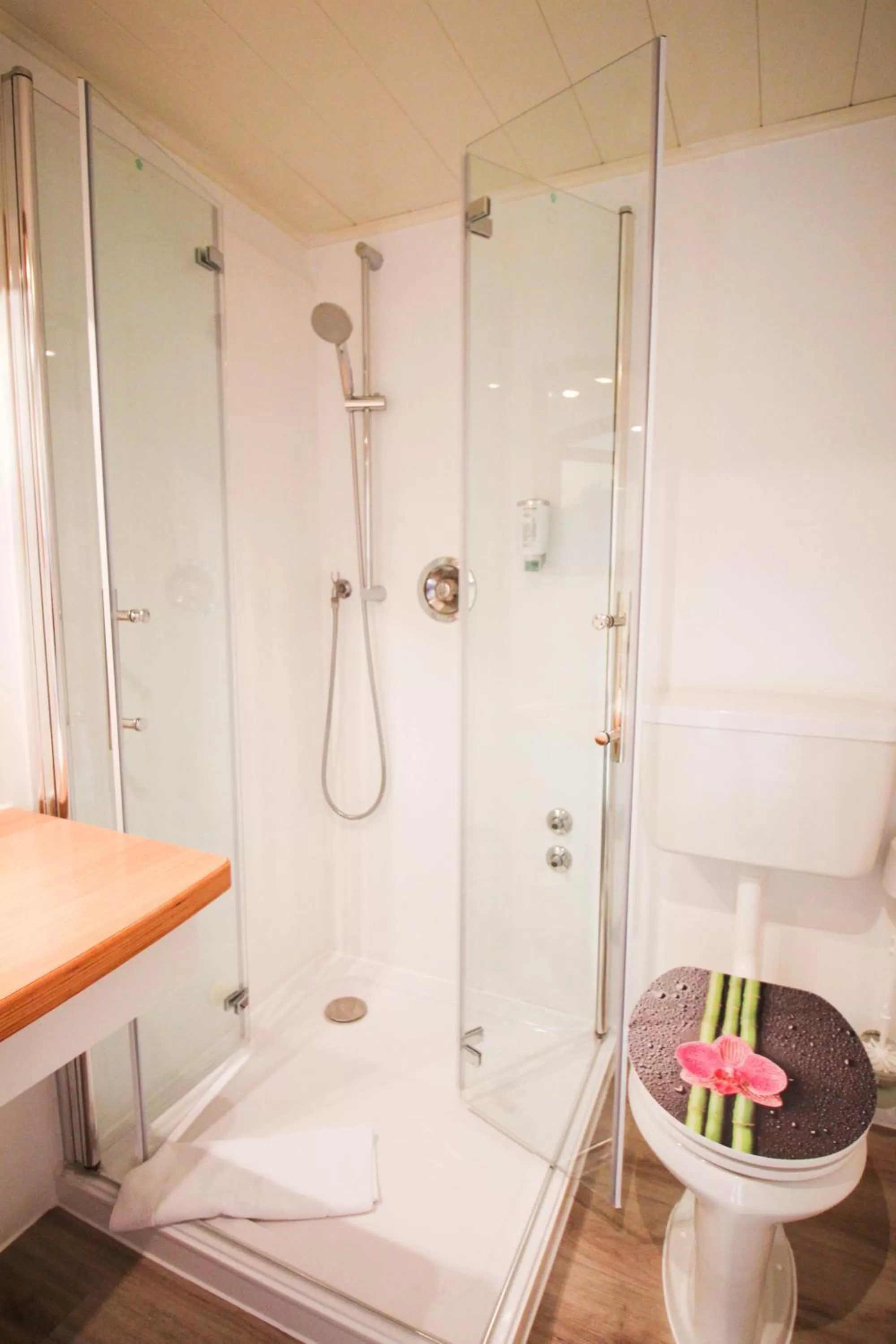 Bathroom in Hotel Brandl