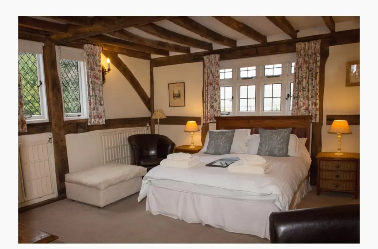 Bed in The Old Farmhouse