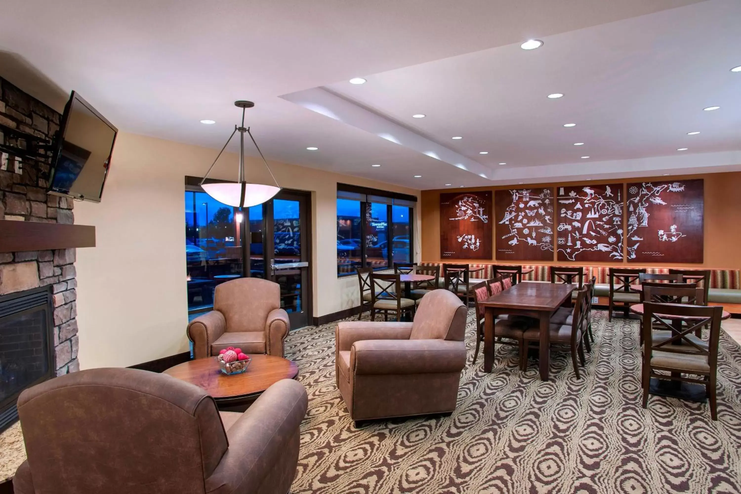 Lobby or reception in TownePlace Suites by Marriott Billings