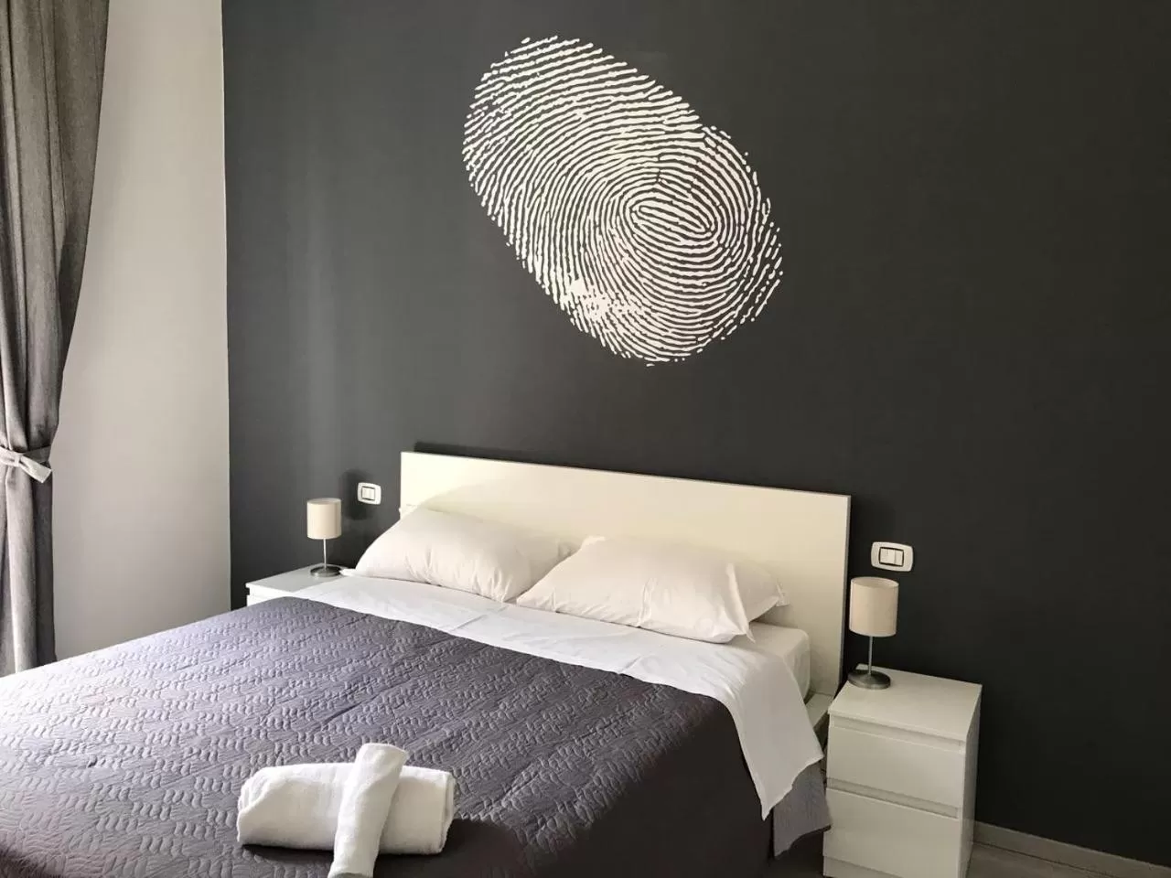 Photo of the whole room, Bed in Sensation House