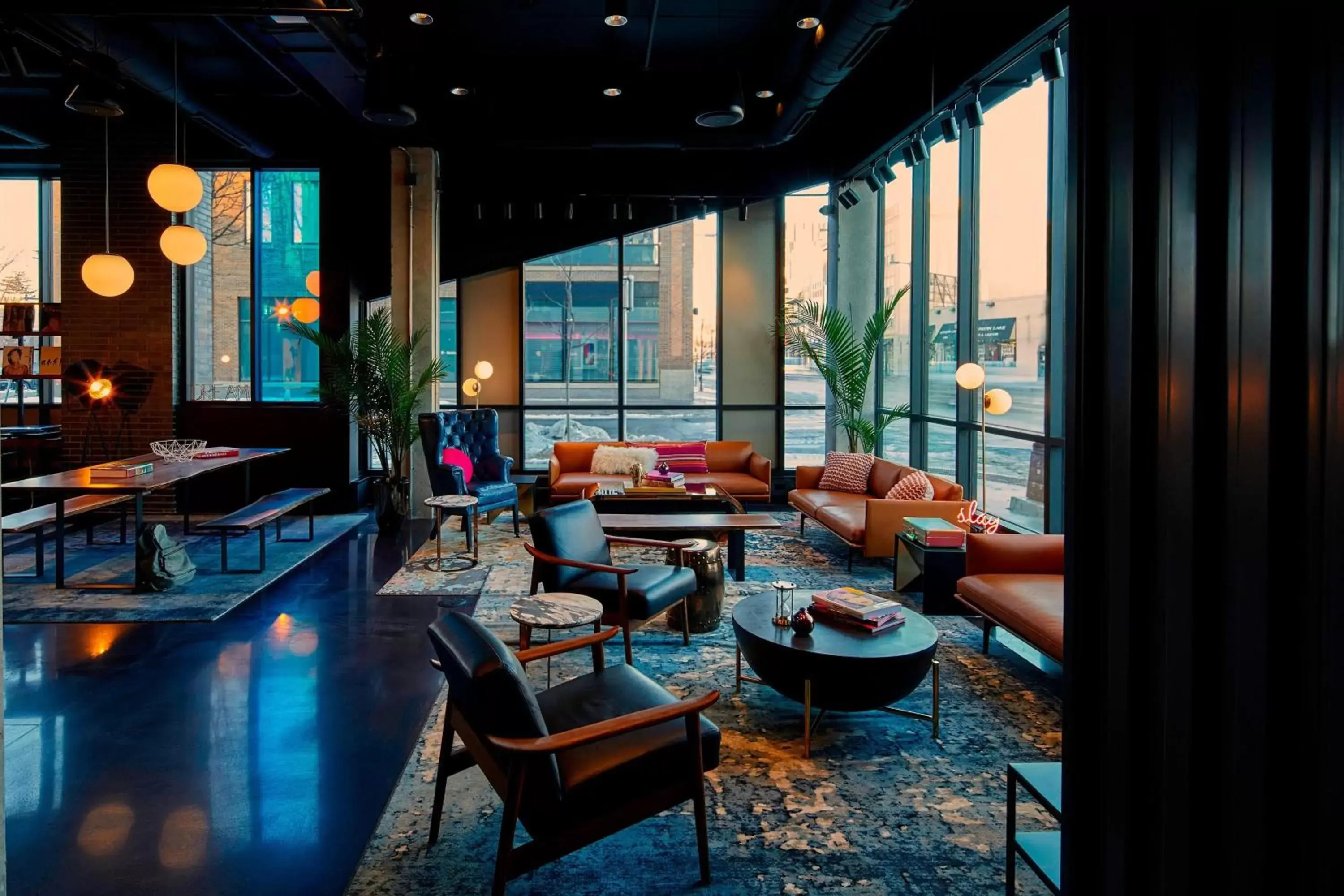 Lobby or reception in MOXY Minneapolis Uptown