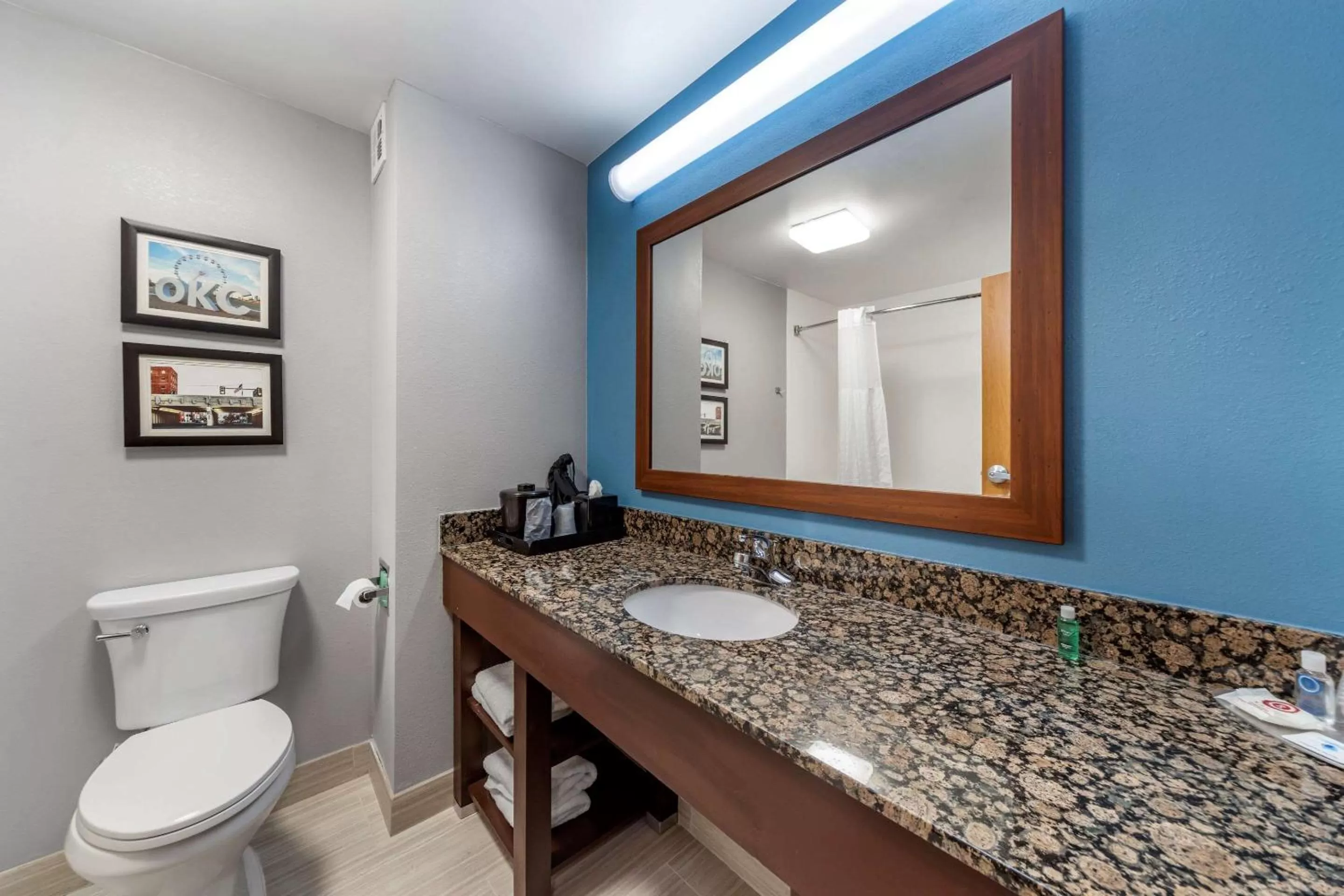 Photo of the whole room, Bathroom in Comfort Inn and Suites Quail Springs