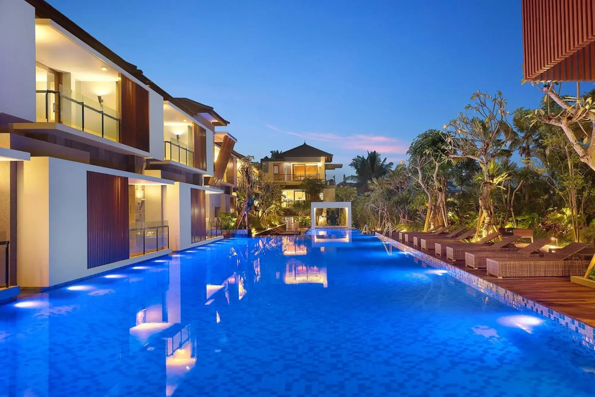 Swimming pool in Royal Kamuela Villas & Suites at Monkey Forest Ubud - Adult Only Swimming pool in Royal Kamuela Villas & Suites at Monkey Forest Ubud - Adult Only