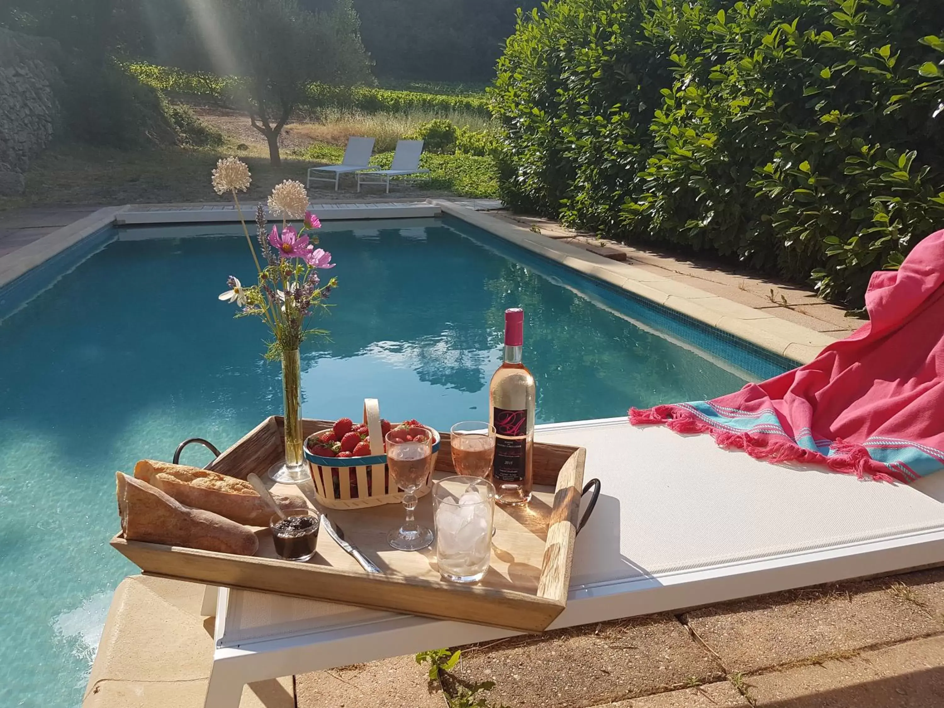 Pool view, Swimming Pool in Le Domaine Saint Martin