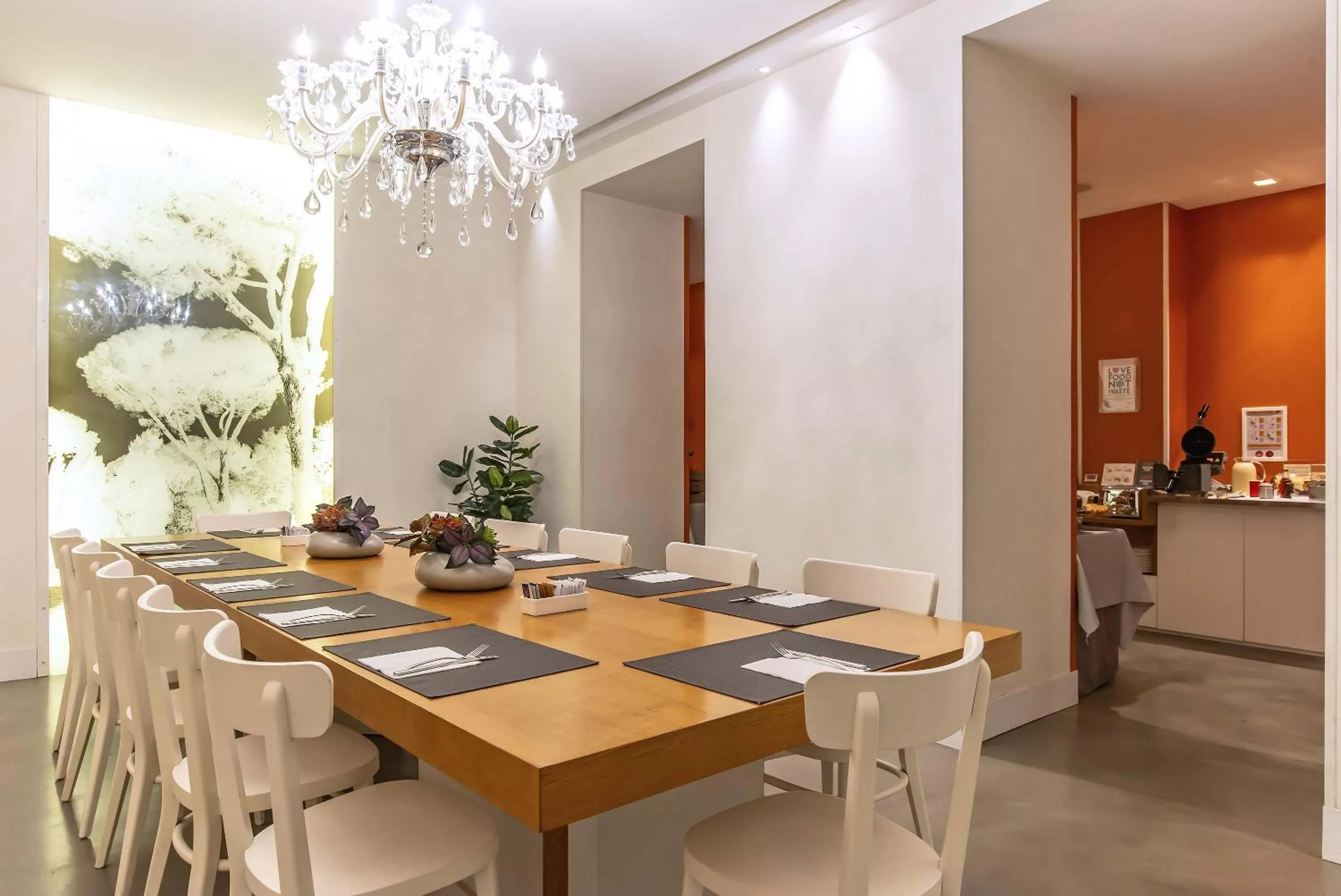 Buffet breakfast in Hotel White