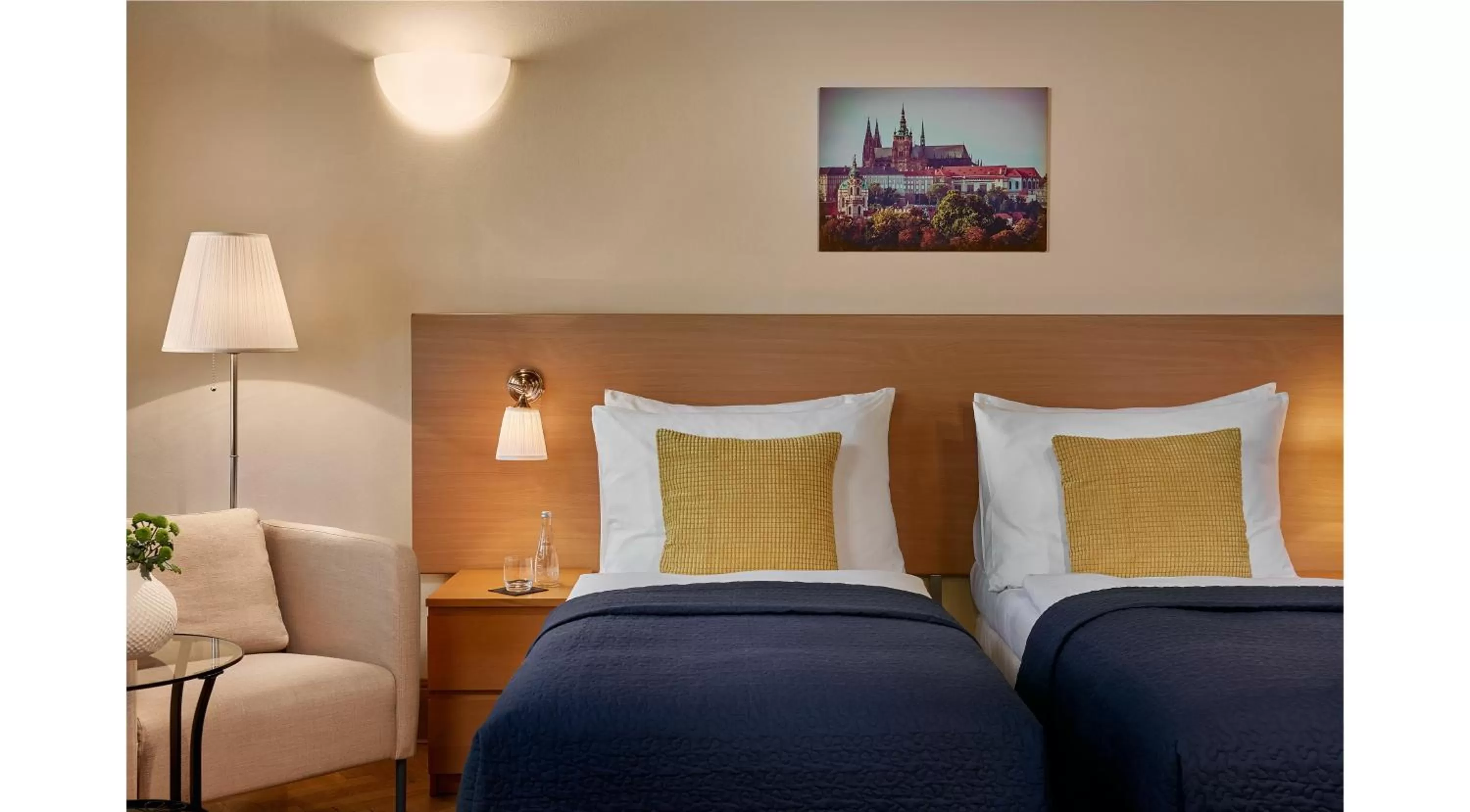 Bed in Mostecká 12 Residence