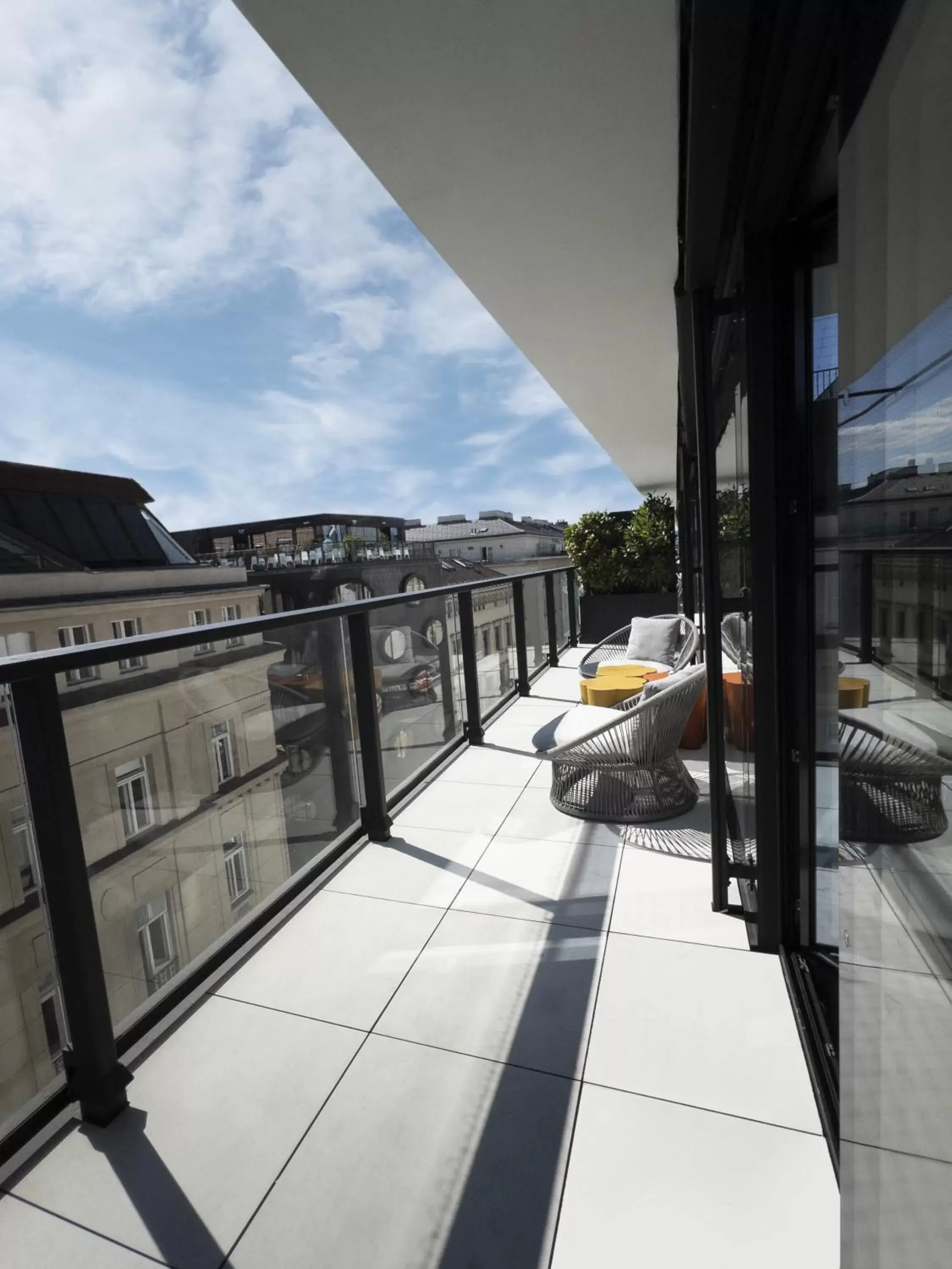Balcony/Terrace in Hotel Topazz & Lamée