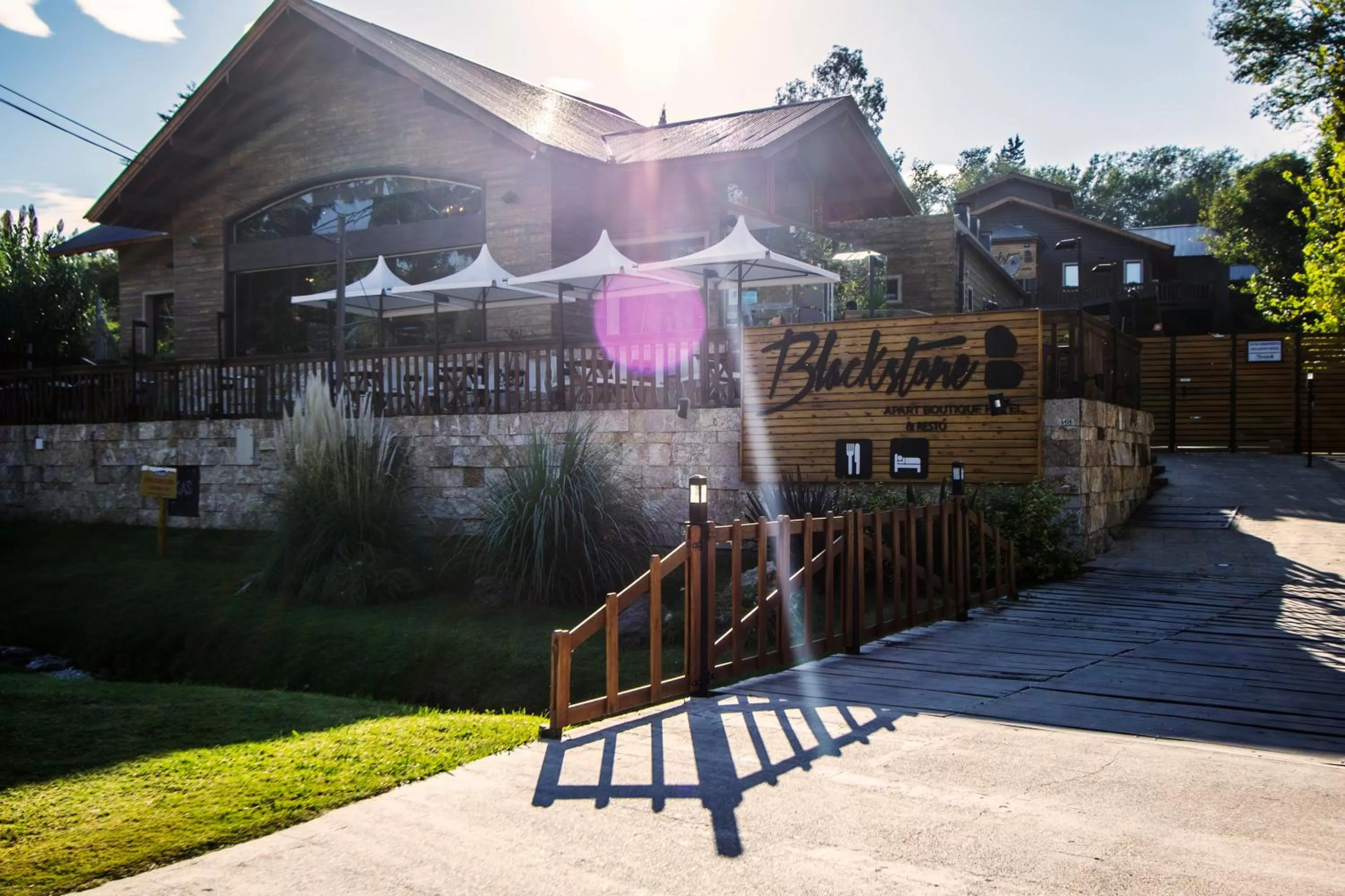 Property building in BlackStone Apart Boutique Hotel