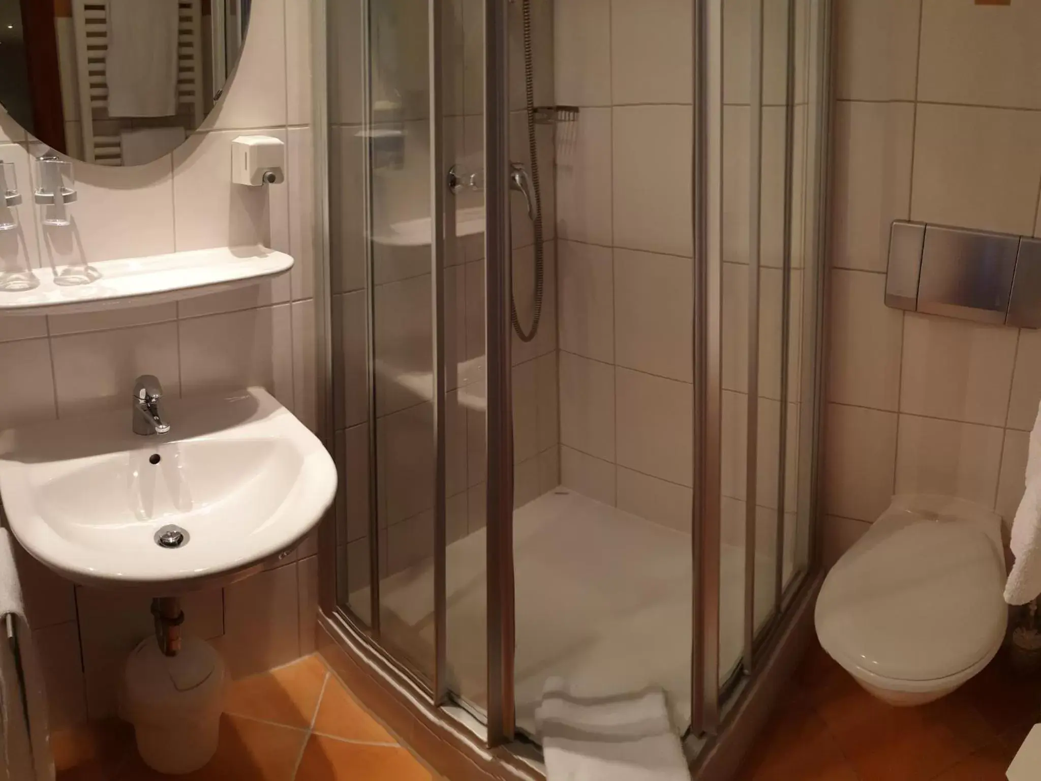 Bathroom in City Hotel Stuttgart
