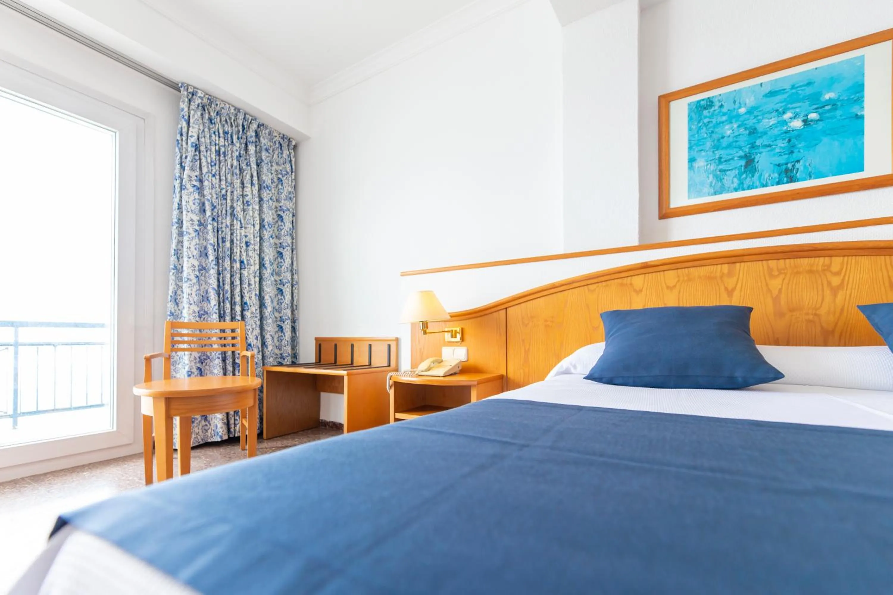 Decorative detail, Bed in Hotel Ramblamar