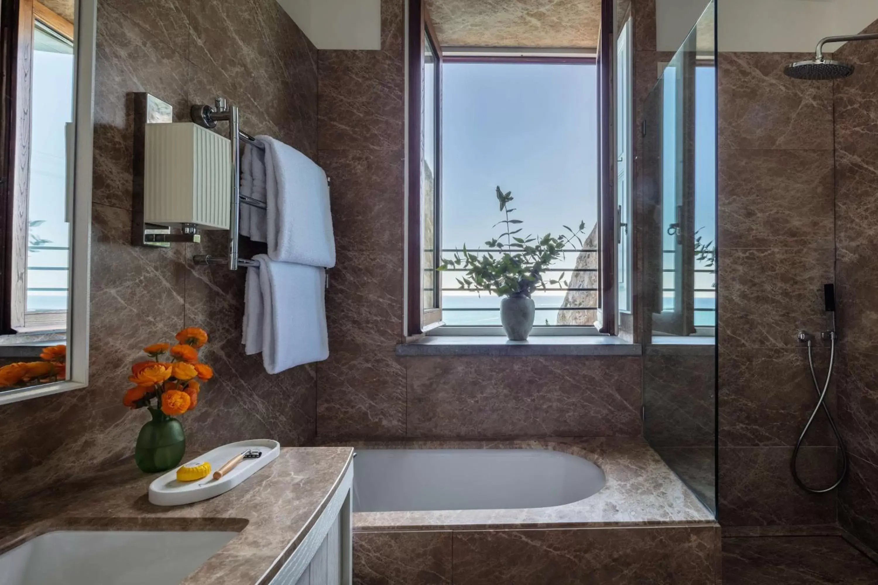 Bathroom in Anantara Convento di Amalfi Grand Hotel