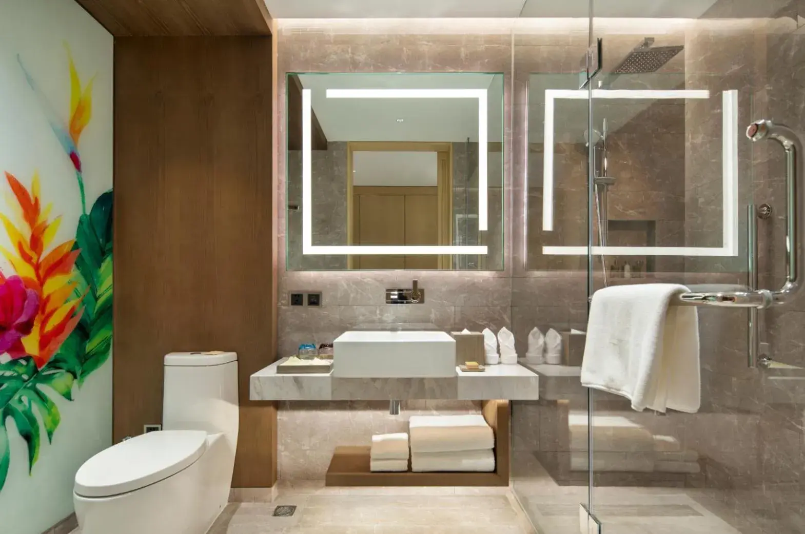 Toilet, Bathroom in Hilton Garden Inn Sanya, China